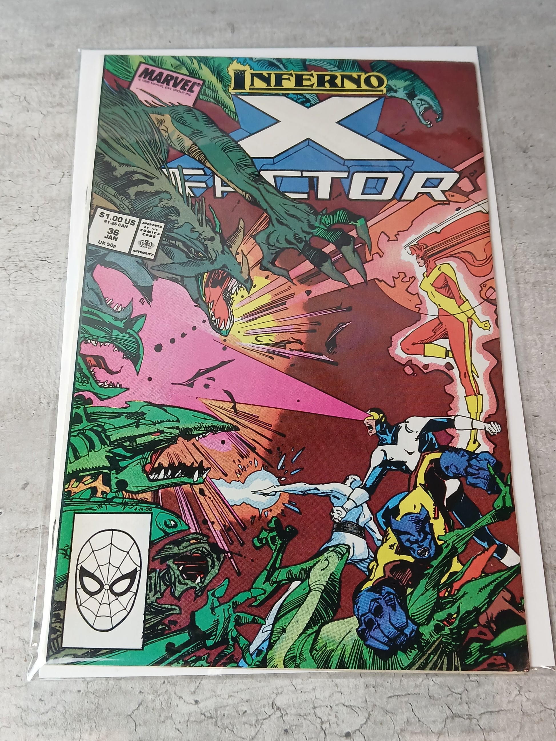 1988 - Marvel Comics - X-Factor, Vol. 1 #36 Var. A - NM- - Eng 1