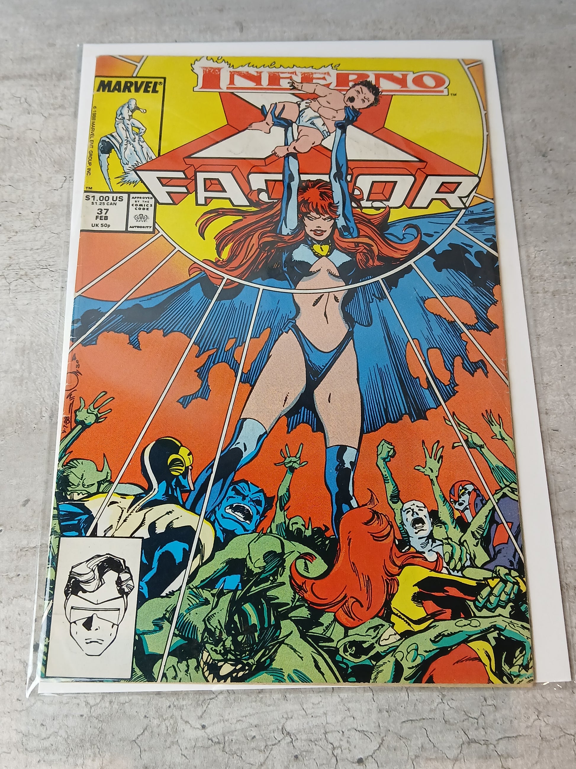 1988 - Marvel Comics - X-Factor, Vol. 1 #37 Var. A - NM- - Eng 1