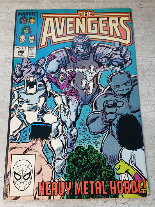 1987 - Marvel Comics - The Avengers, Vol. 1 #289 Var. A - VF - Eng 1