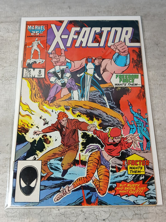 1986 - Marvel Comics - X-Factor, Vol. 1 #8 Var. A - NM+ - Eng 1