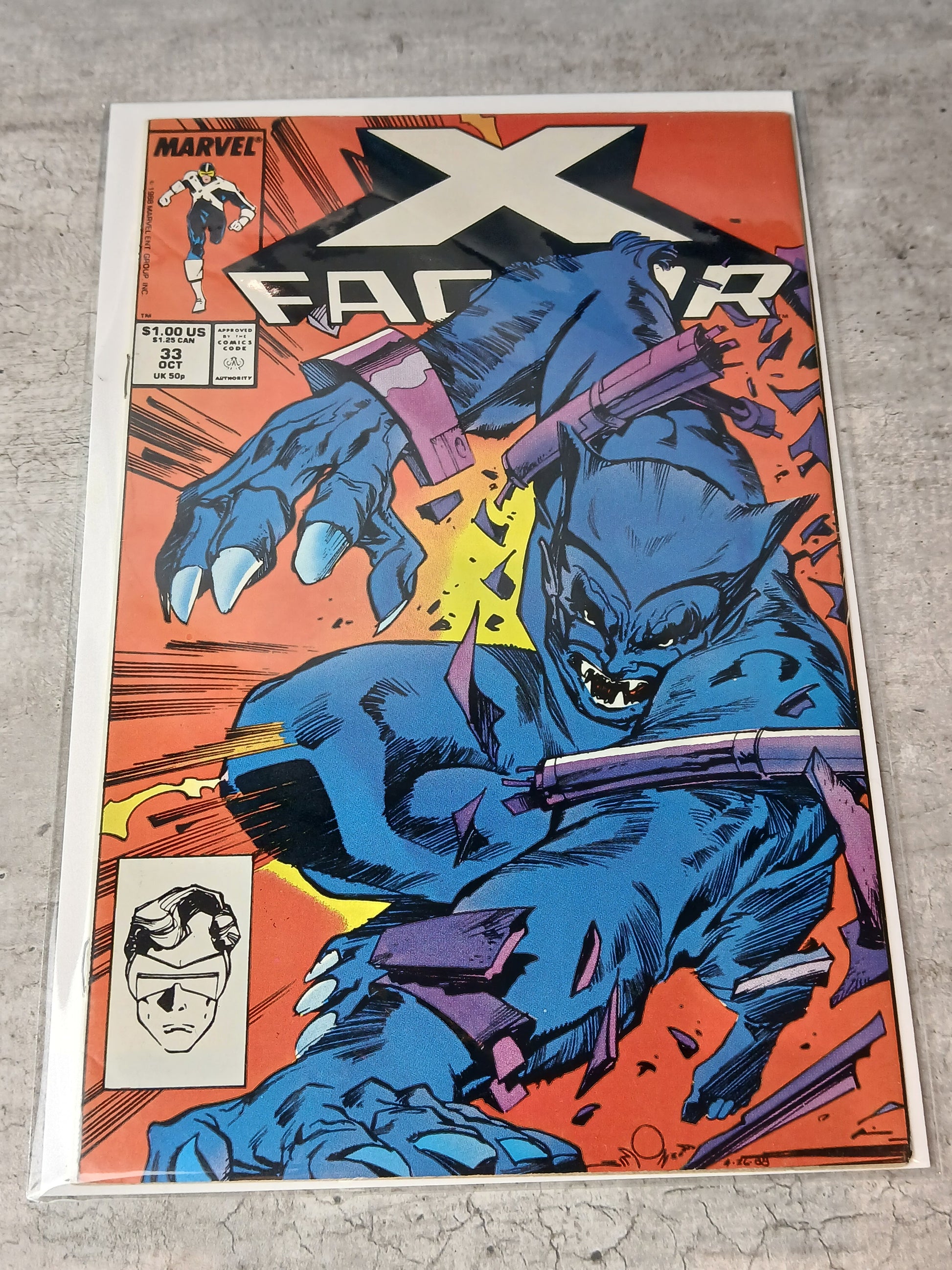 1988 - Marvel Comics - X-Factor, Vol. 1 #33 Var. A - NM+ - Eng 1