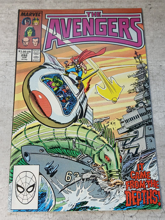 1988 - Marvel Comics - The Avengers, Vol. 1 #292 Var. A - VF - Eng 1