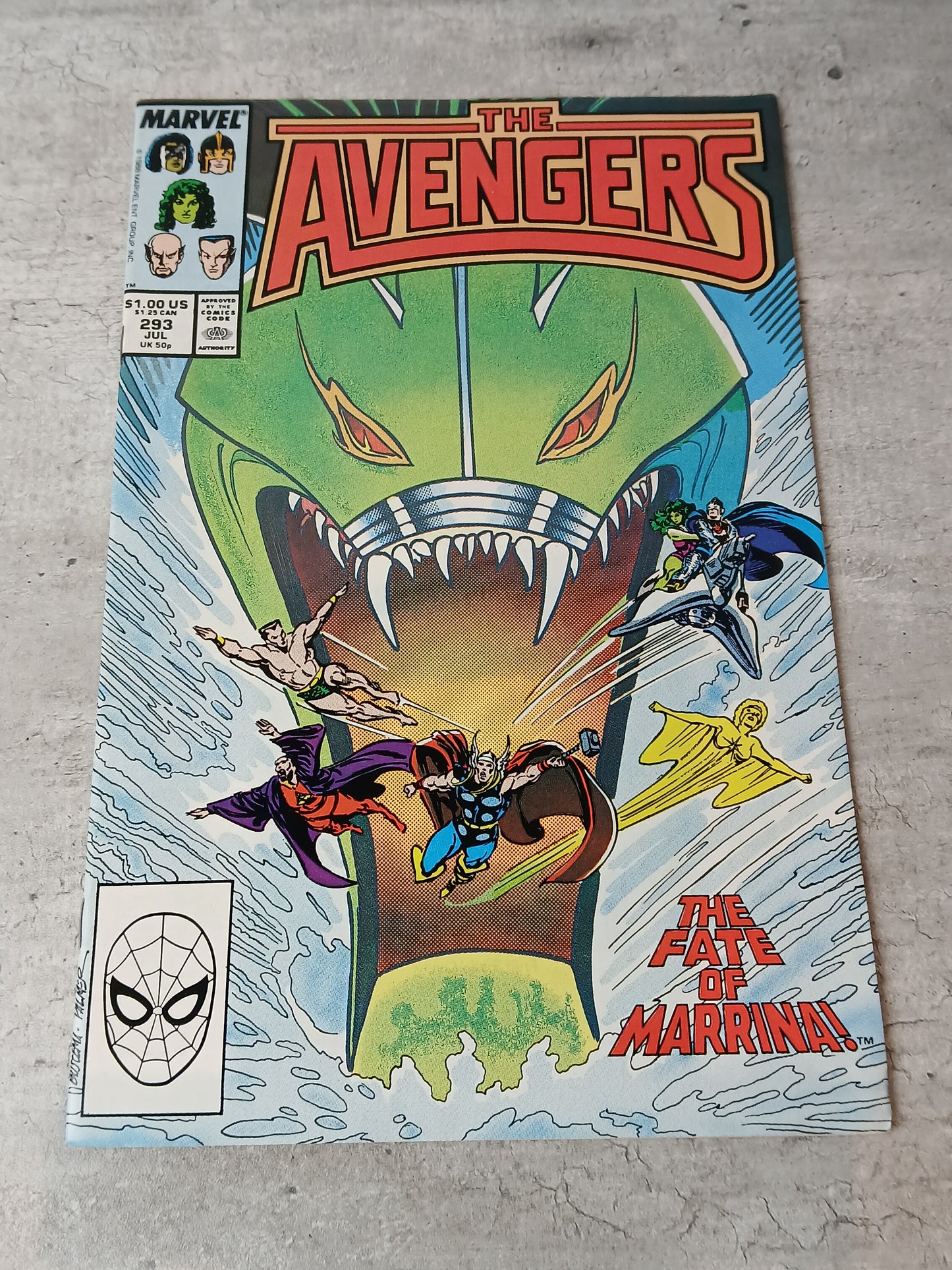 1988 - Marvel Comics - The Avengers, Vol. 1 #293 Var. A - VF - Eng 1