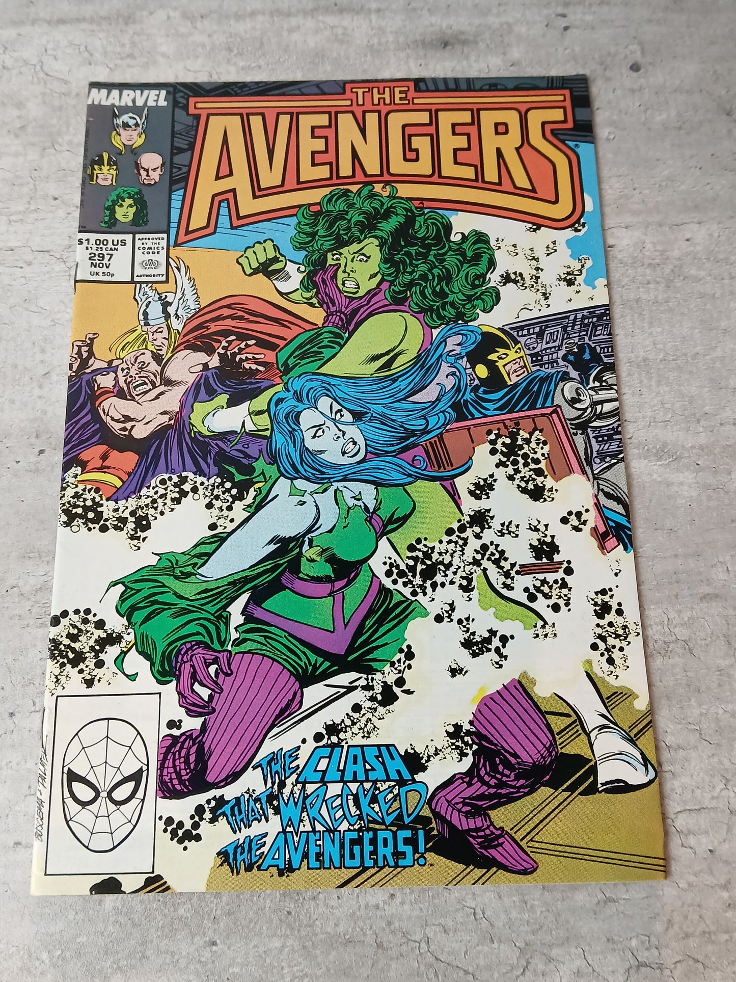 1988 - Marvel Comics - The Avengers, Vol. 1 #297 Var. A - VF/NM - Eng 1