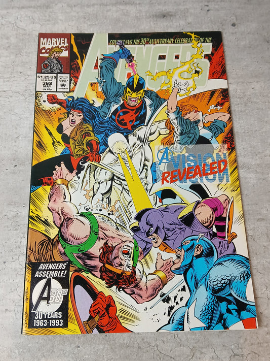 1993 - Marvel Comics - The Avengers, Vol. 1 #362 Var. A - VF/NM - Eng 1