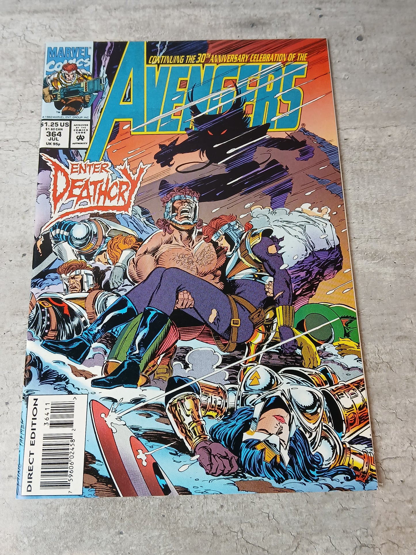 1993 - Marvel Comics - The Avengers, Vol. 1 #364 Var. A - VF/NM - Eng 1