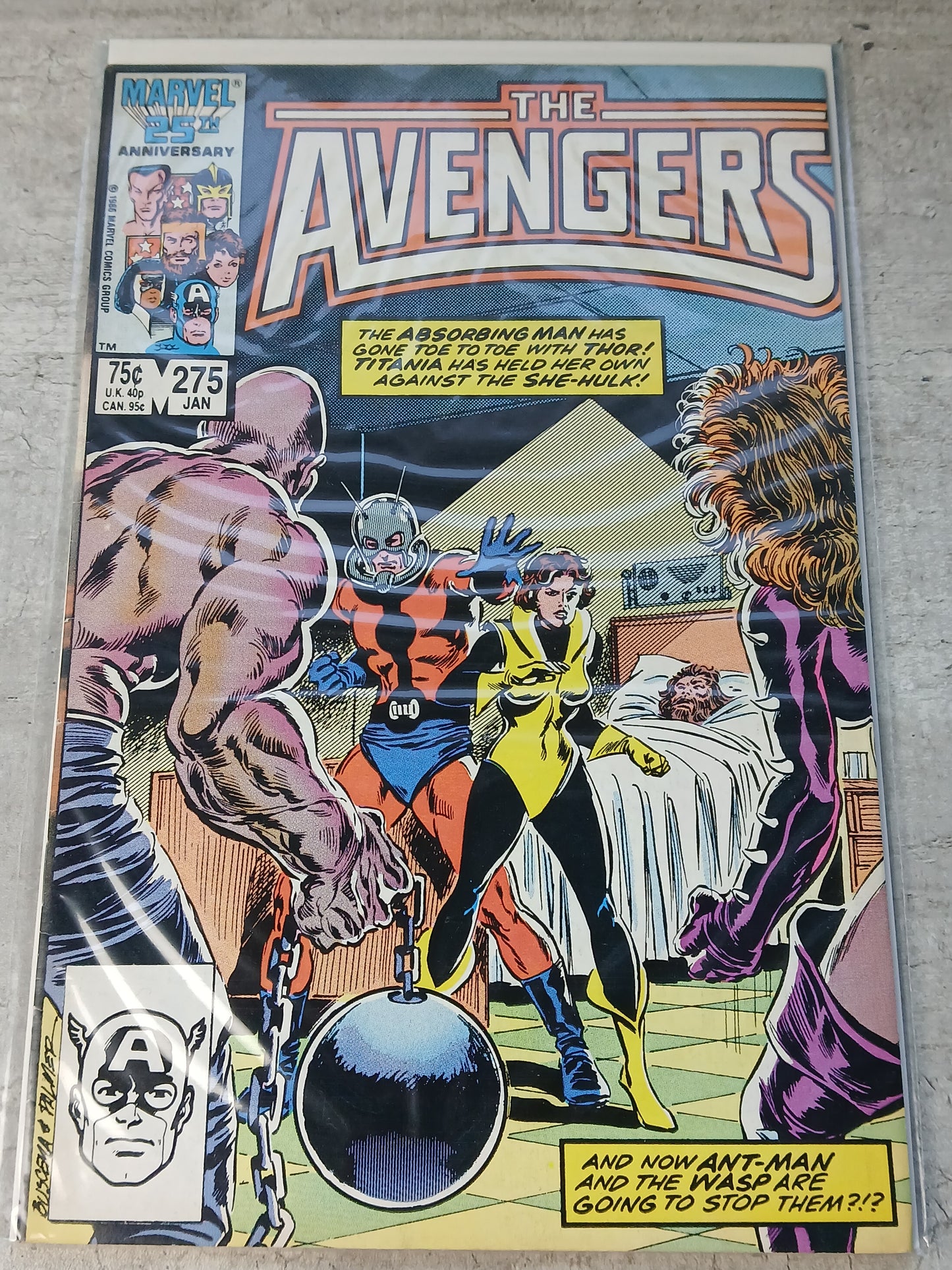 1986 - Marvel Comics - The Avengers, Vol. 1 #275 Var. A - VF - Eng 1