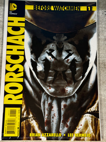 2012 - DC Comics - Before Watchmen: Rorschach #1 Var. A - NM+ - Eng 1