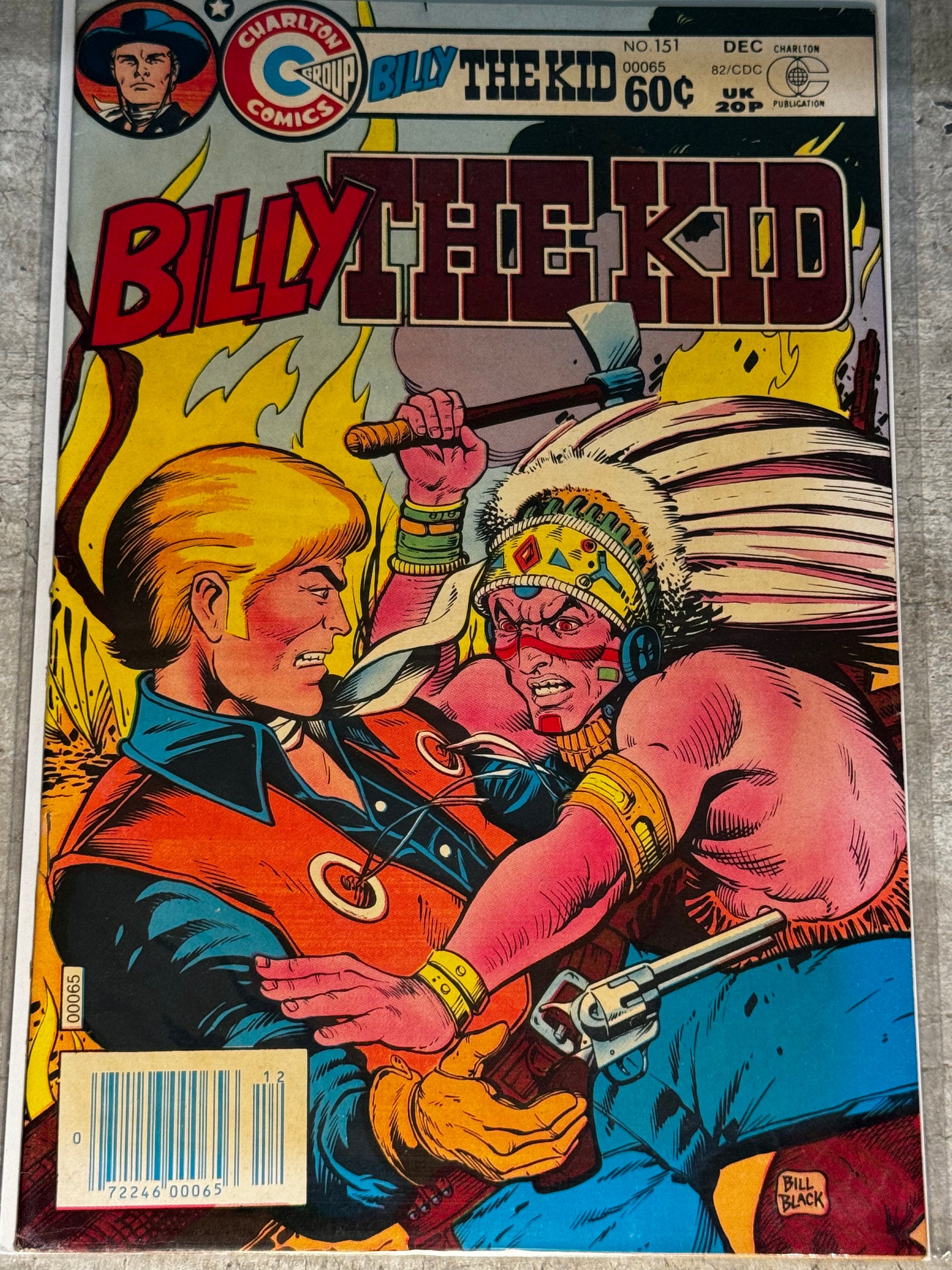 1982 - Charlton Comics - Billy the Kid #151 - VF/NM - Eng 1