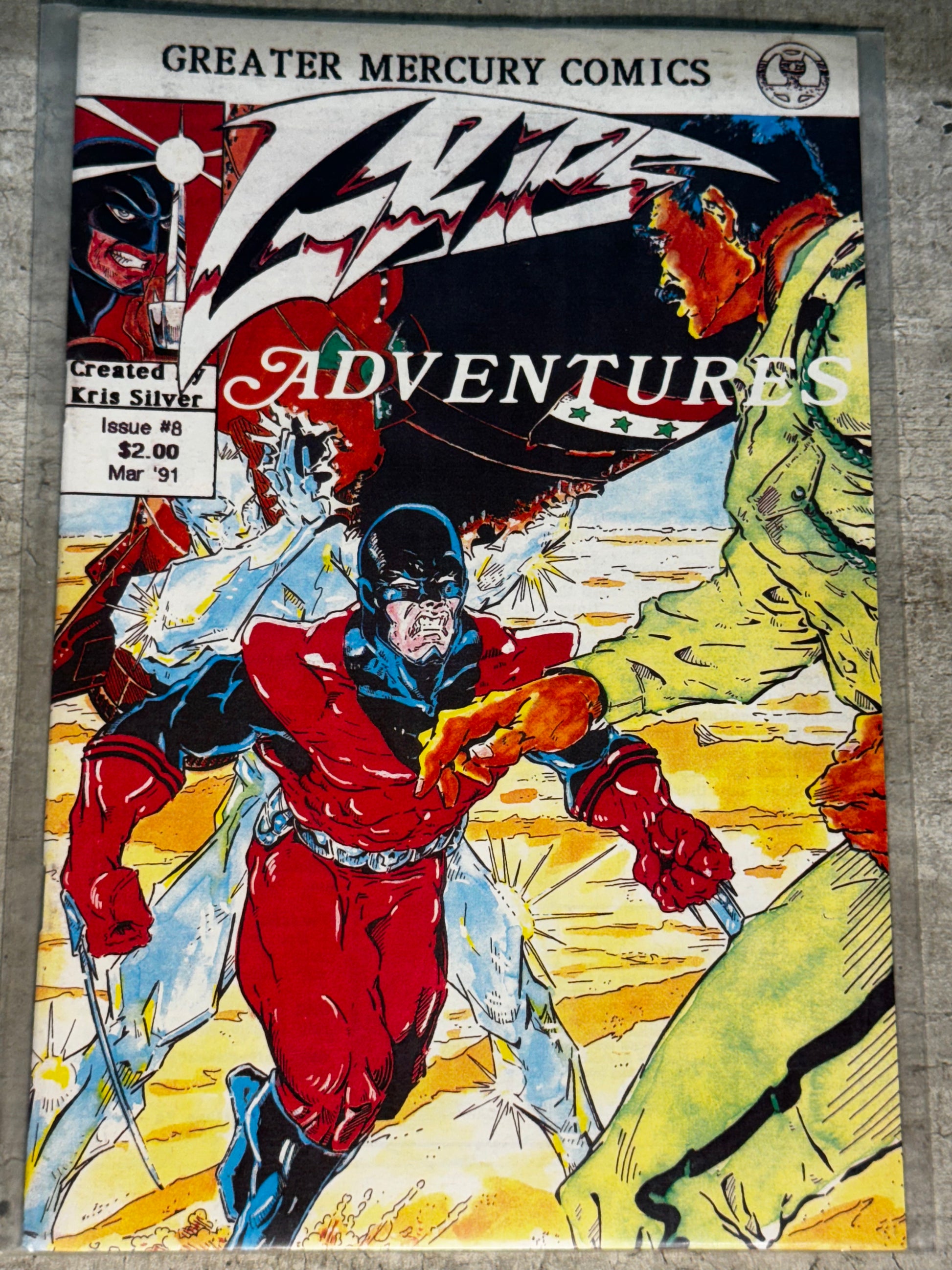 1991 - Greater Mercury Comics - Grips Adventures #8 - NM - Eng 1