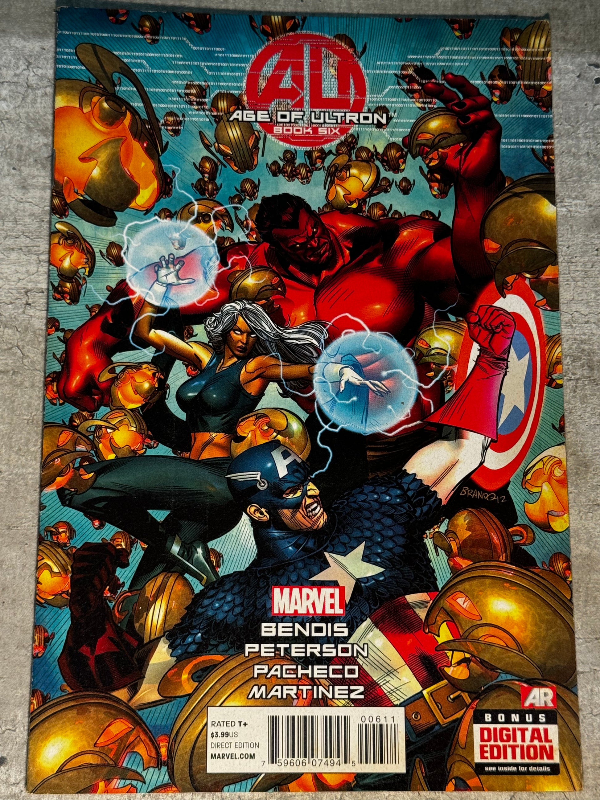 2013 - Marvel Comics - Age of Ultron #6 Var. A - VF/NM - Eng 1