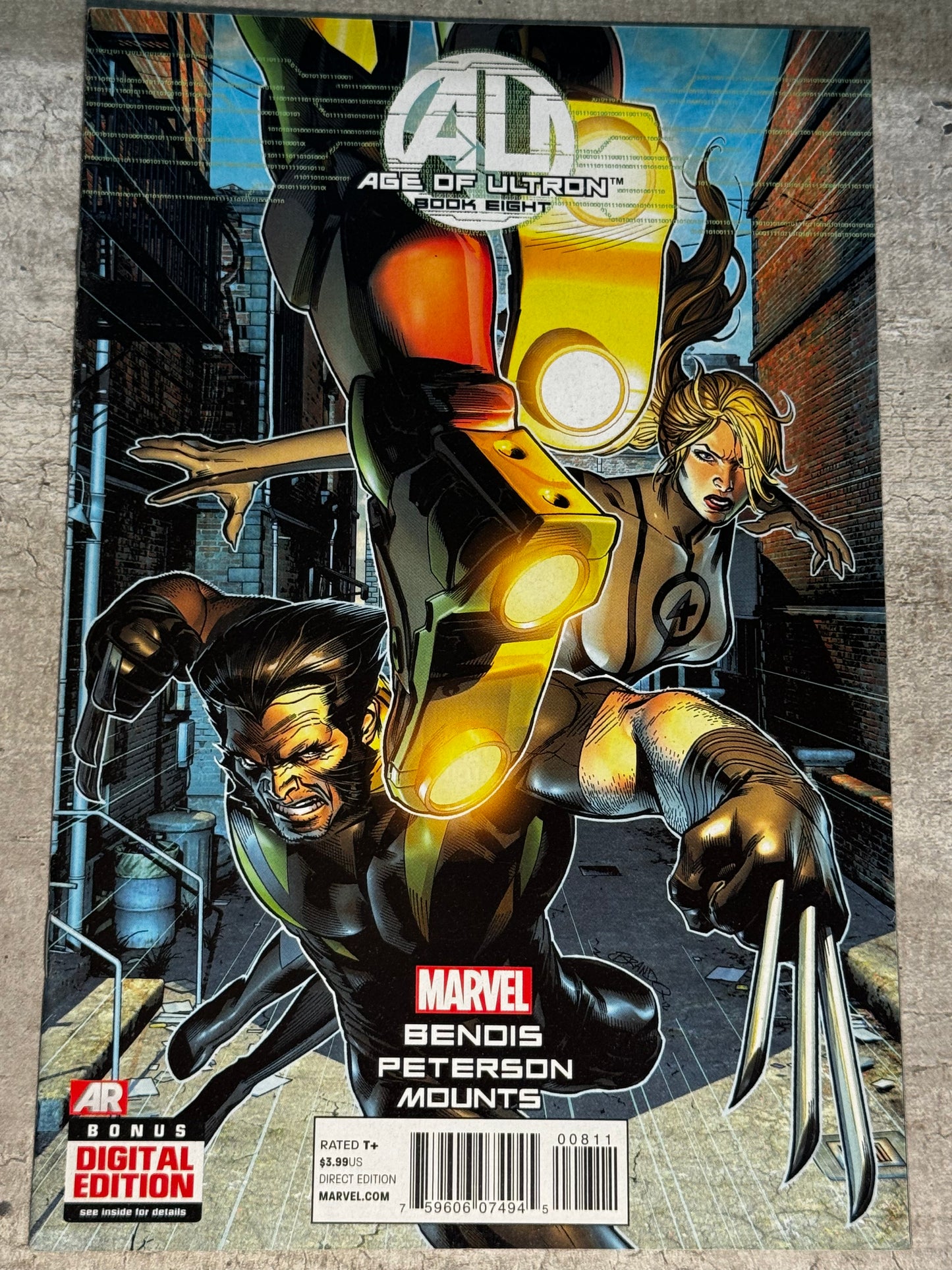 2013 - Marvel Comics - Age of Ultron #8 Var. A - NM+ - Eng 1