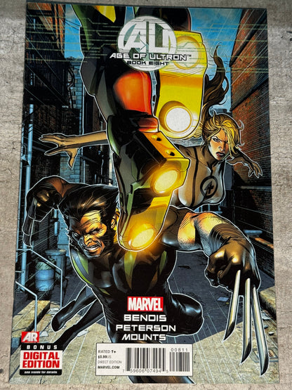 2013 - Marvel Comics - Age of Ultron #8 Var. A - NM+ - Eng 1