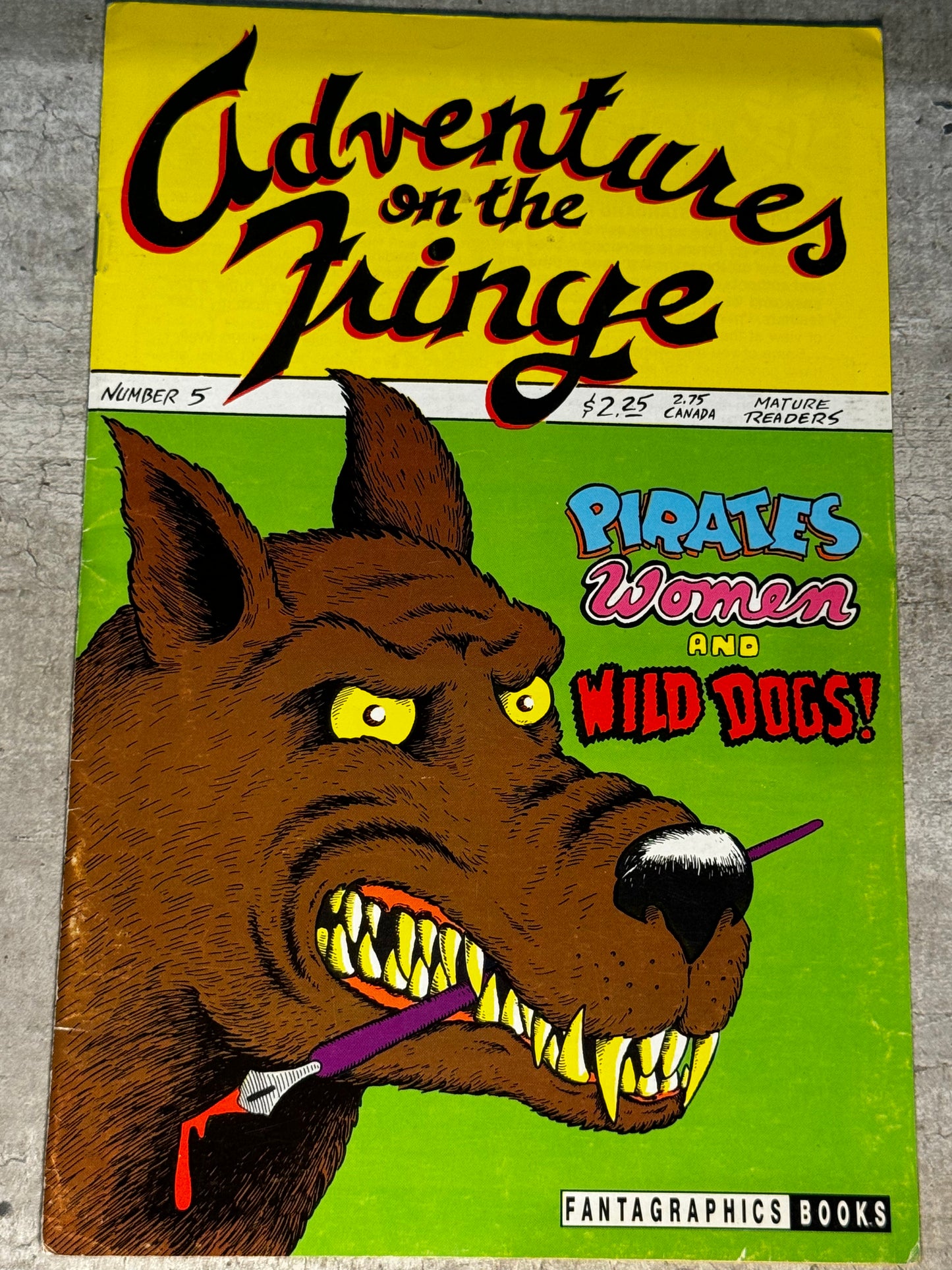 1993 - Fantagraphics - Adventures on the Fringe #5 - NM- - Eng 1