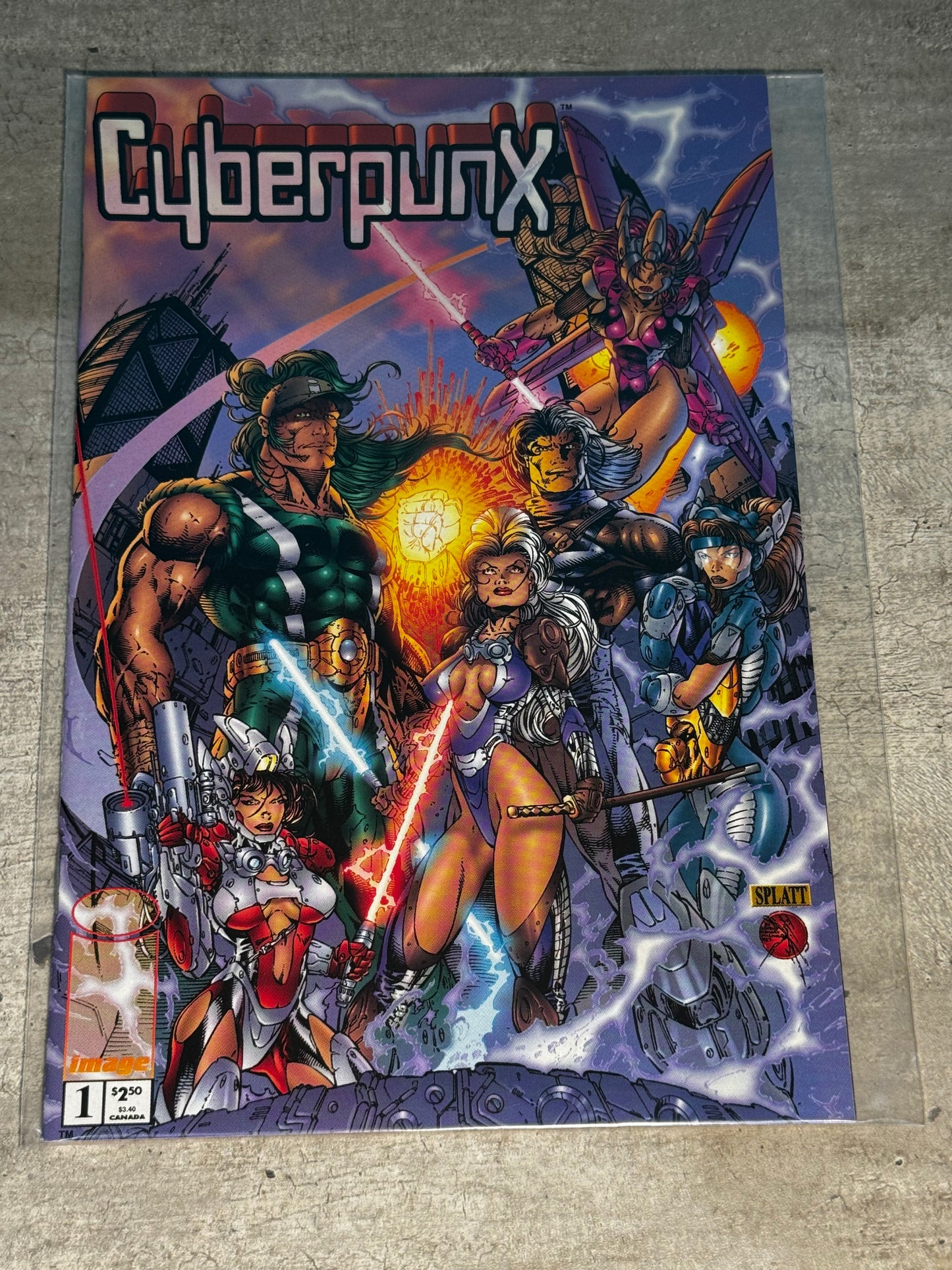 1996 - Image Comics - Cyberpunx #1 Var. A - NM+ - Eng 1