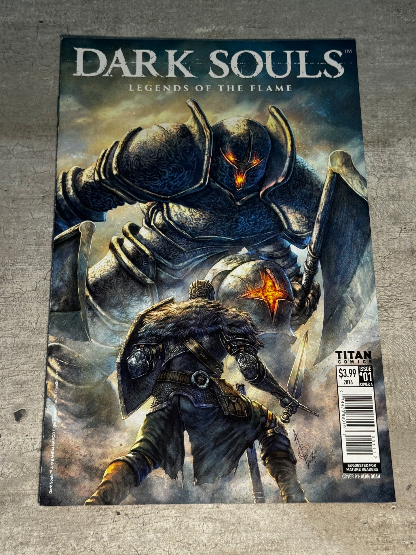 2016 - Titan Books - Dark Souls: Legends Of The Flame #1 Var. A - NM+ - Eng 1