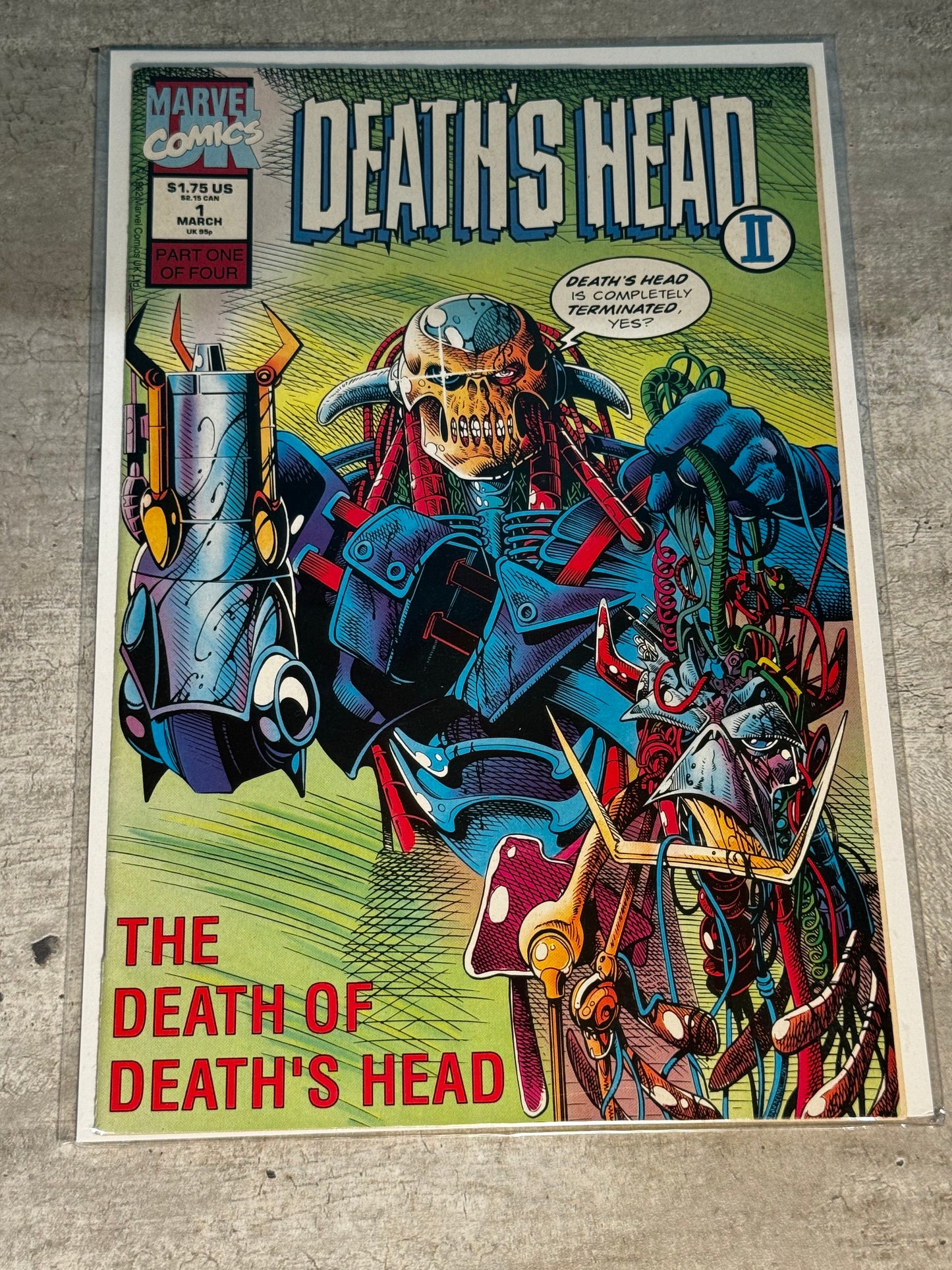 1992 - Marvel Comics - Death's Head II, Vol. 1 #1 Var. A - NM+ - Eng 1