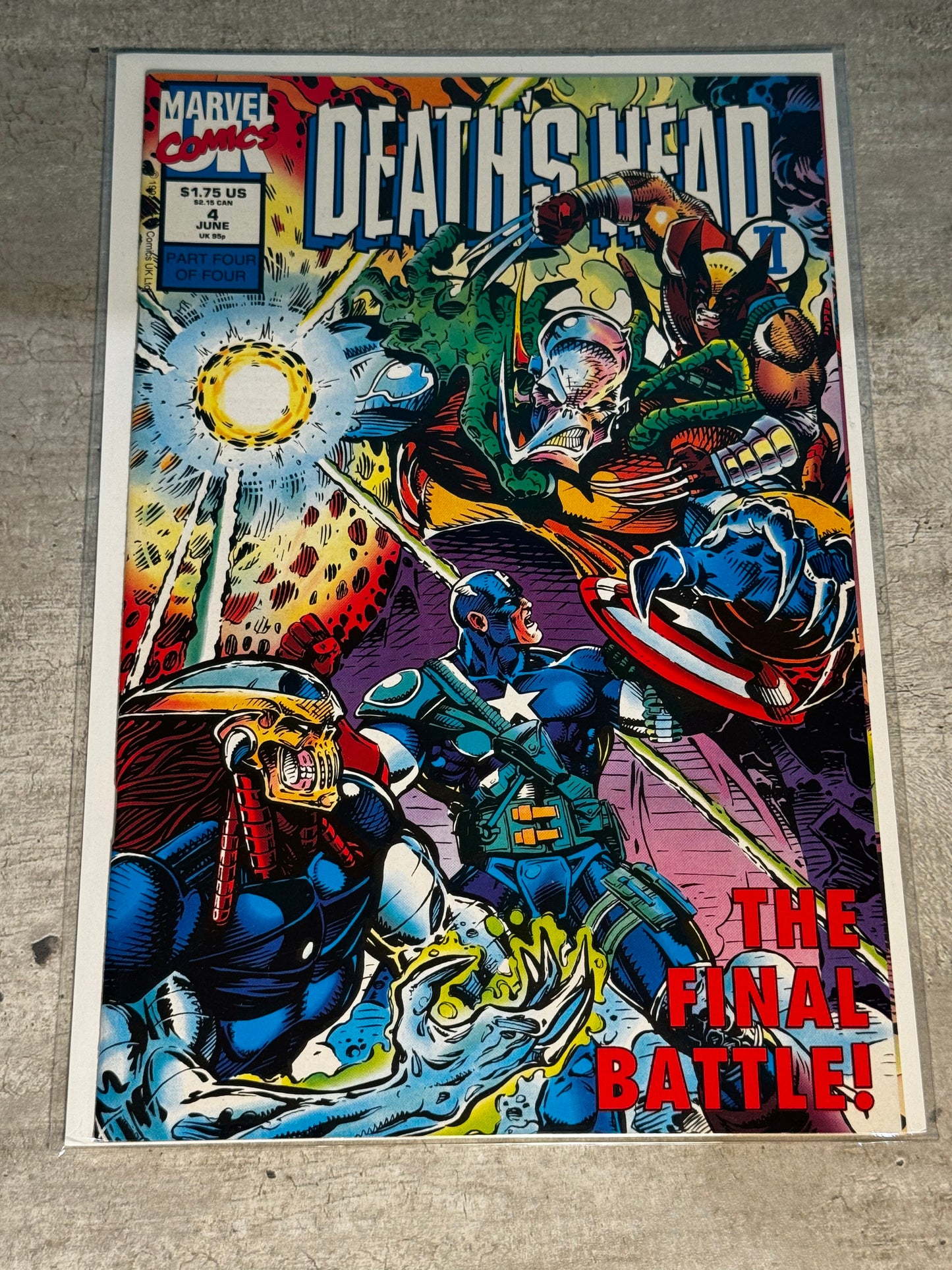 1992 - Marvel Comics - Death's Head II, Vol. 1 #4 - NM+ - Eng 1