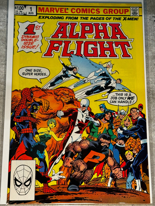 1983 - Marvel Comics - Alpha Flight, Vol. 1 #1 Var. A - NM+ - Eng 1