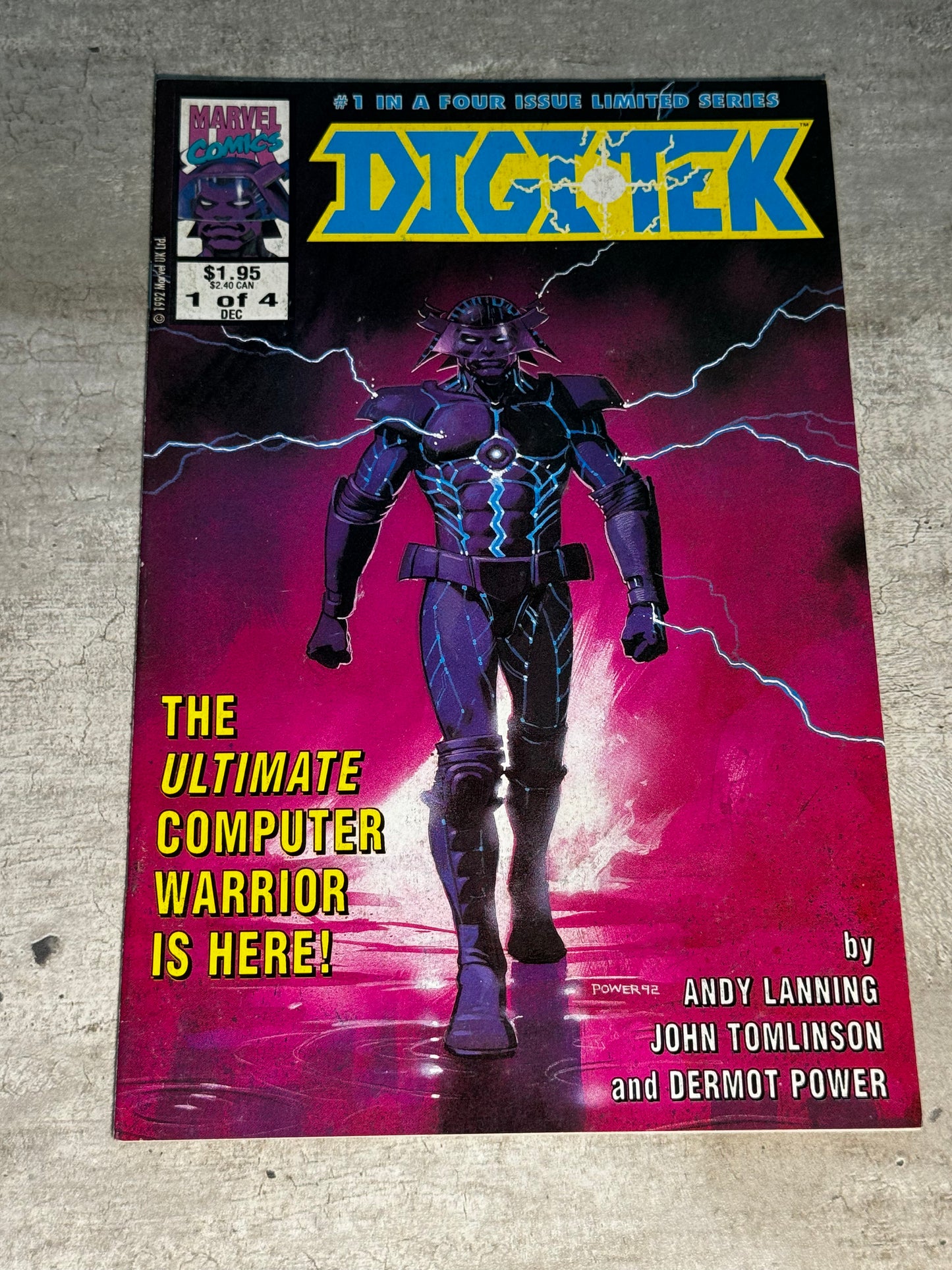 1992 - Marvel Comics - Digitek #1 - NM+ - Eng 1