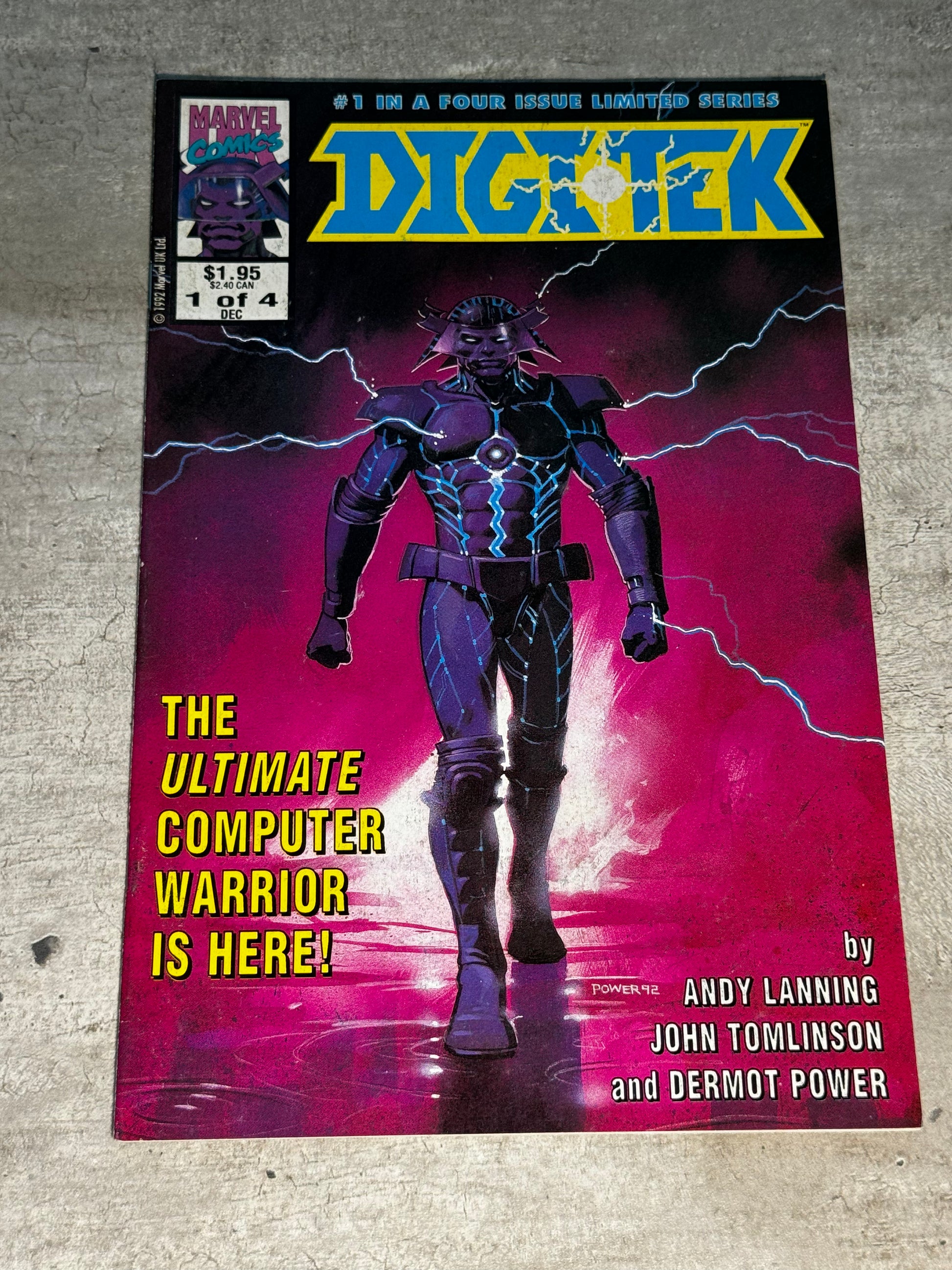 1992 - Marvel Comics - Digitek #1 - NM+ - Eng 1