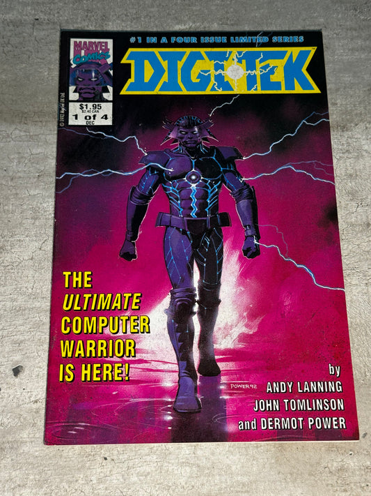 1992 - Marvel Comics - Digitek #1 - NM+ - Eng 1