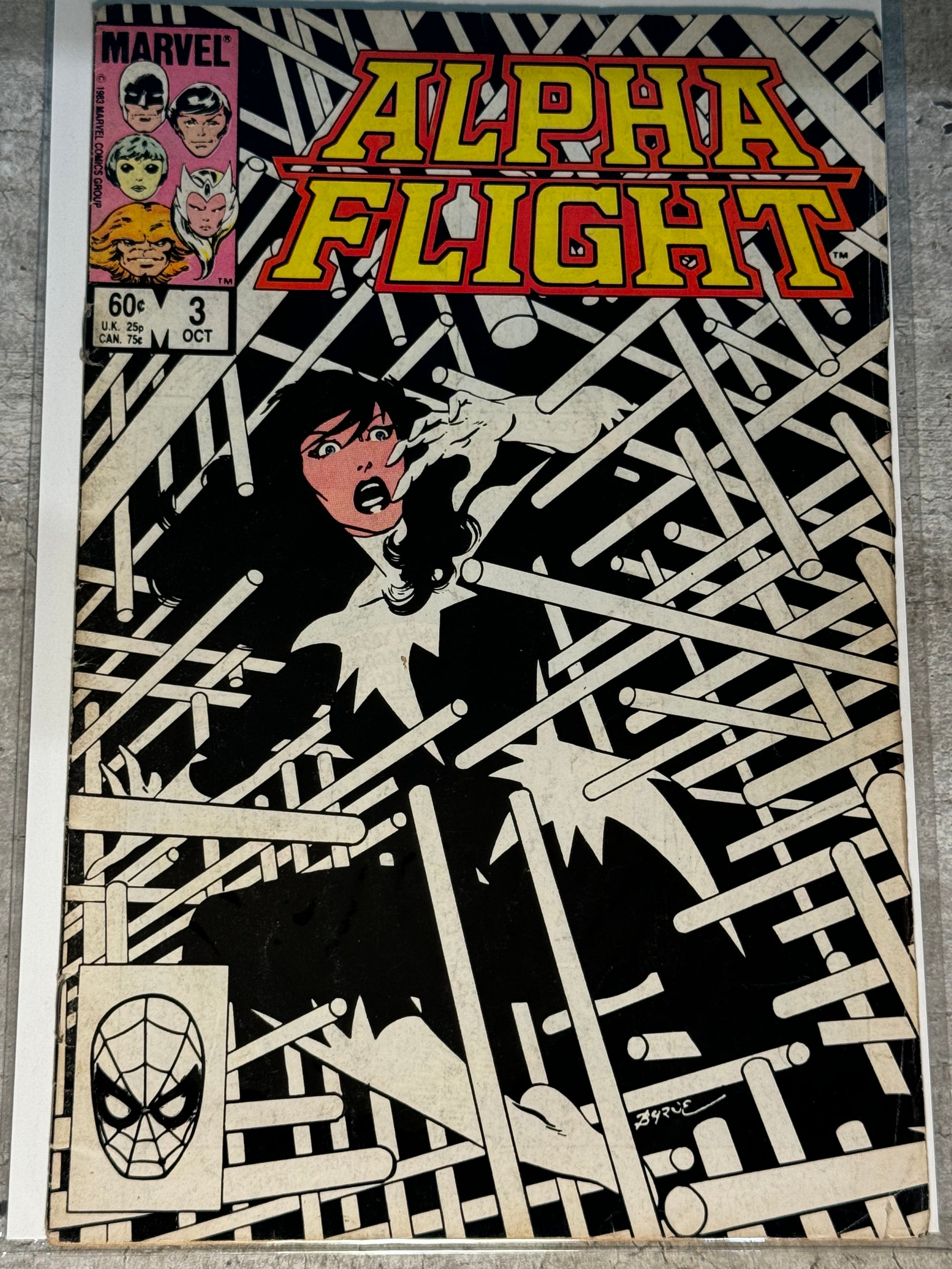 1983 - Marvel Comics - Alpha Flight, Vol. 1 #3 Var. A - NM+ - Eng 1