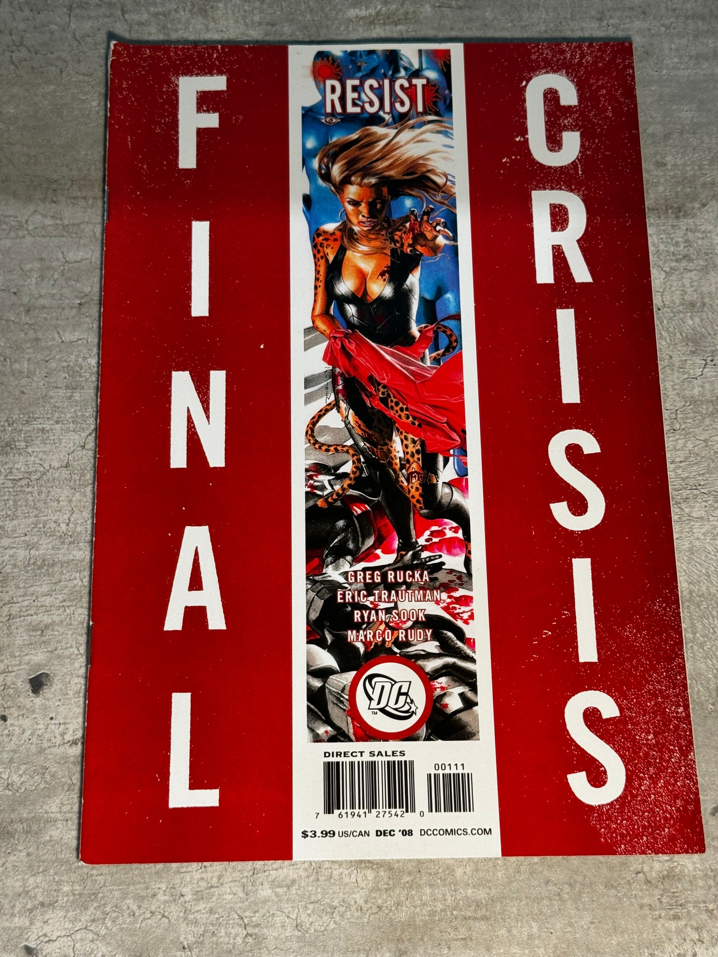 2008 - DC Comics - Final Crisis: Resist #1 Var. B - VF/NM - Eng 1