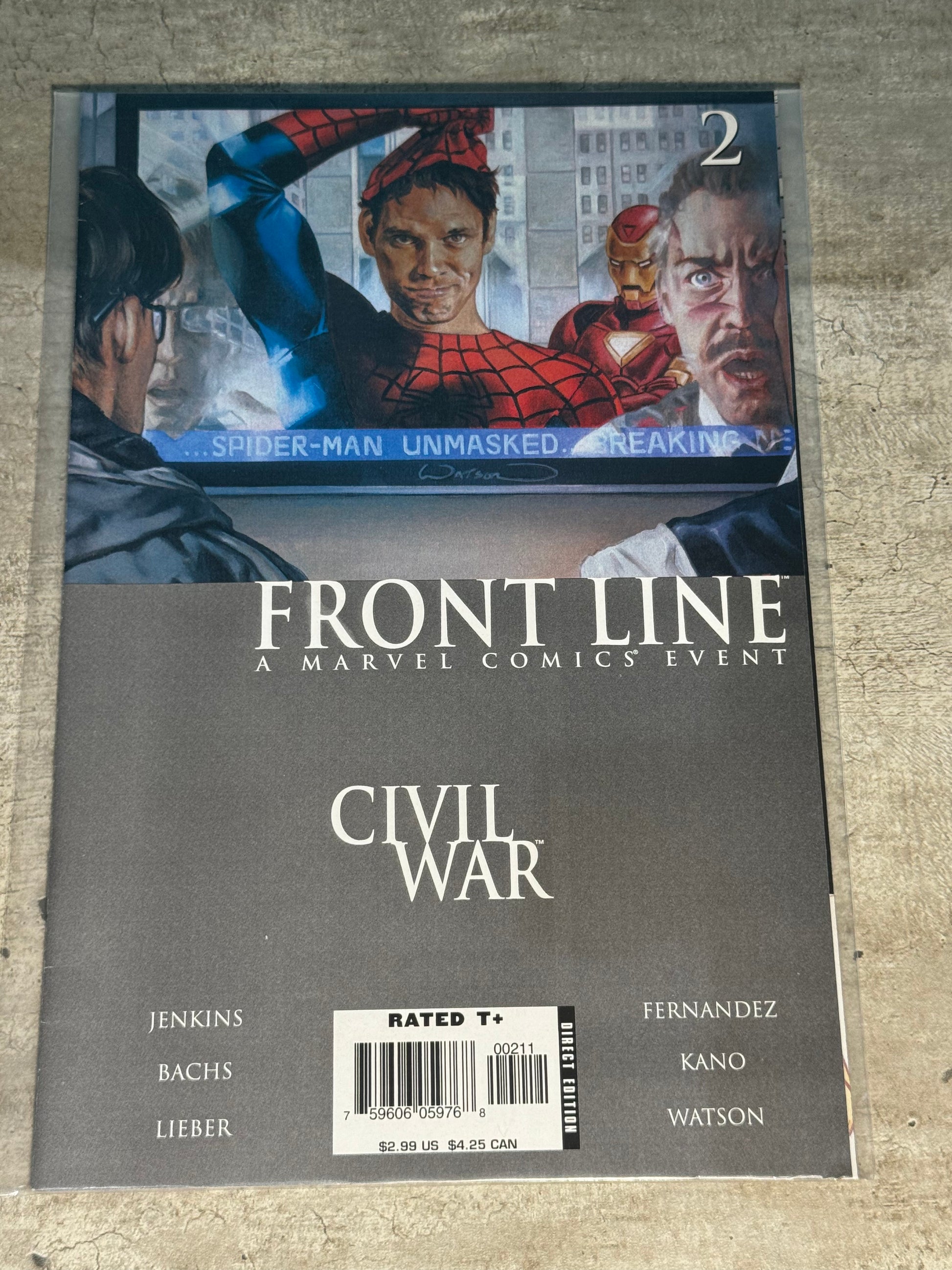 2006 - Marvel Comics - Civil War: Front Line #2 Var. A - NM+ - Eng 1