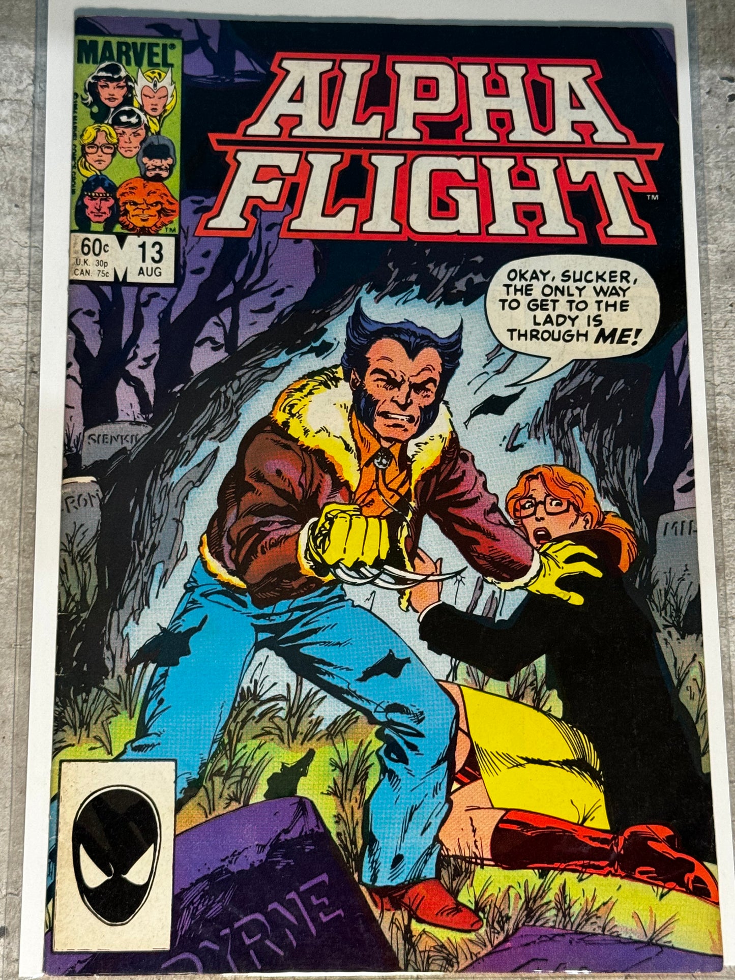 1984 - Marvel Comics - Alpha Flight, Vol. 1 #13 Var. A - NM- - Eng 1