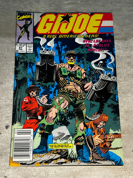 1990 - Marvel Comics - G.I. Joe: A Real American Hero (Marvel) #97 Var. B - VF+ - Eng 1