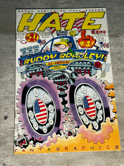 1990 - Fantagraphics - Hate #1 Var. A - NM- - Eng 1