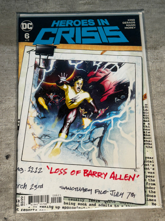 2019 - DC Comics - Heroes in Crisis #6 Var. B - NM+ - Eng 1