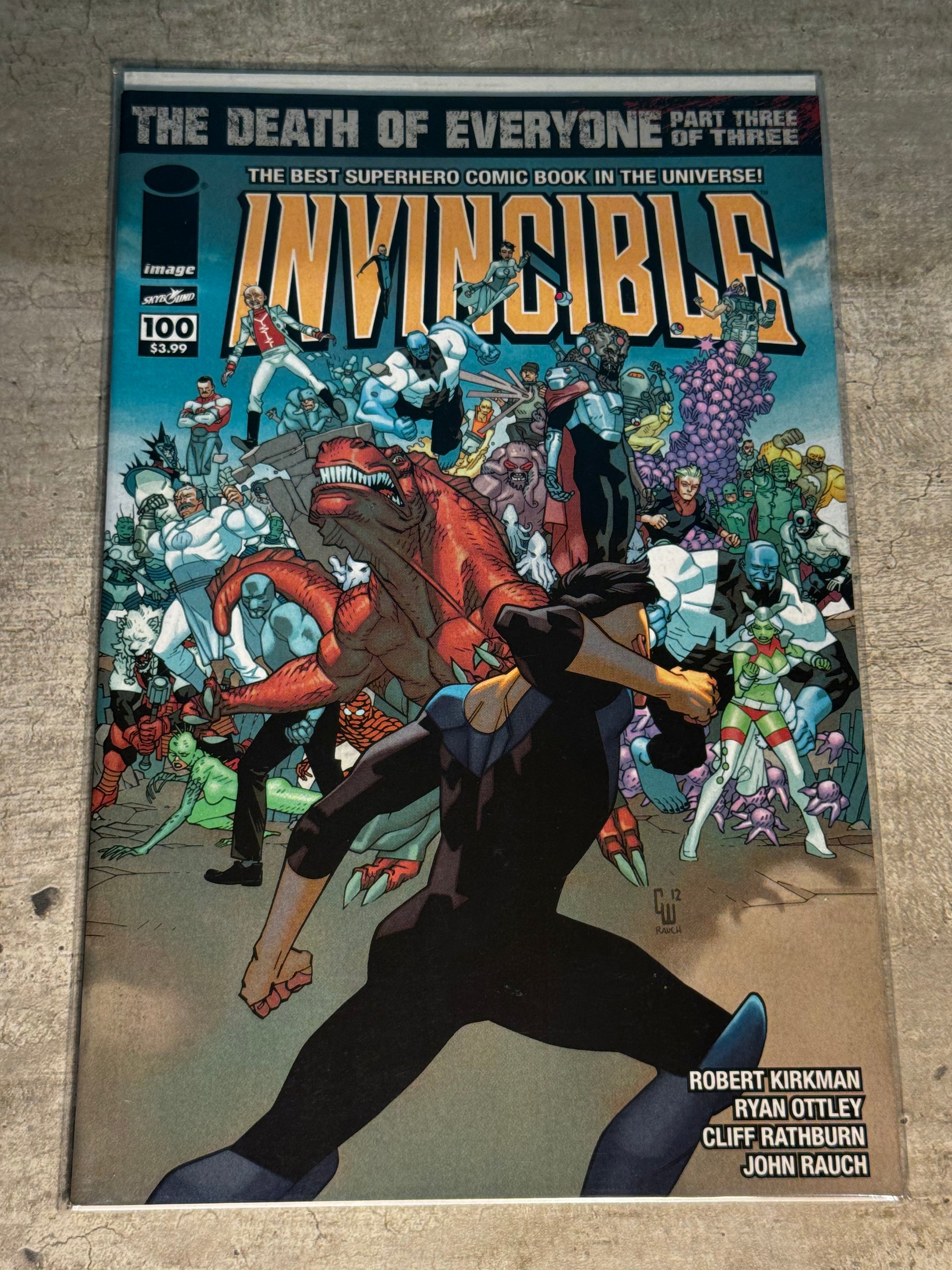 2013 - Image Comics - Invincible #100 Var. B - NM+ - Eng 1