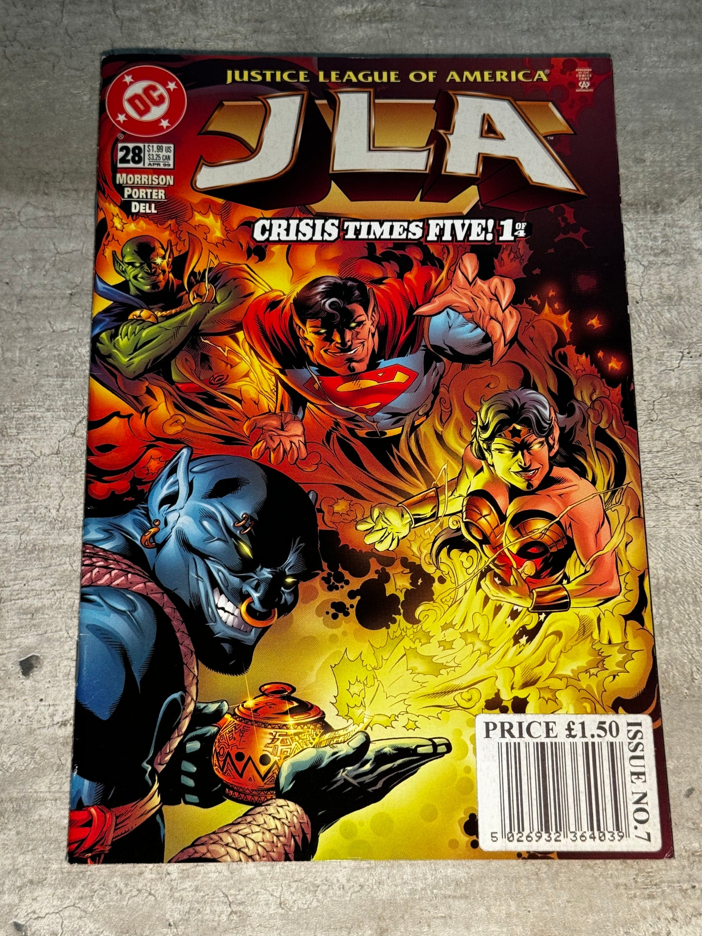 1999 - DC Comics - JLA #28 Var. A - NM- - Eng 1