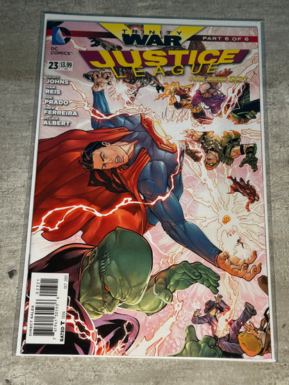 2013 - DC Comics - Justice League, Vol. 1 #23 Var. B - NM+ - Eng 1