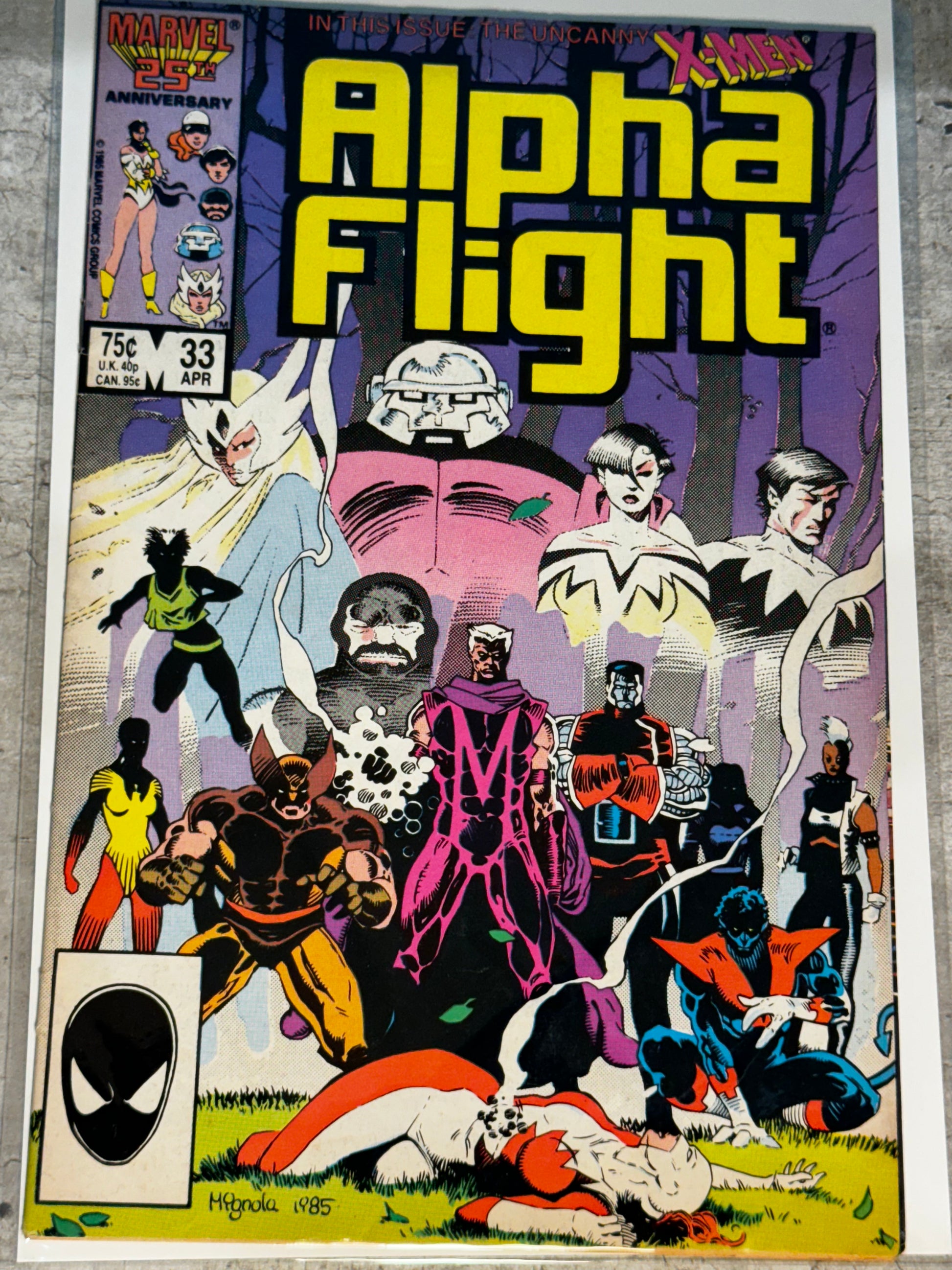 1986 - Marvel Comics - Alpha Flight, Vol. 1 #33 Var. A - VF/NM - Eng 1