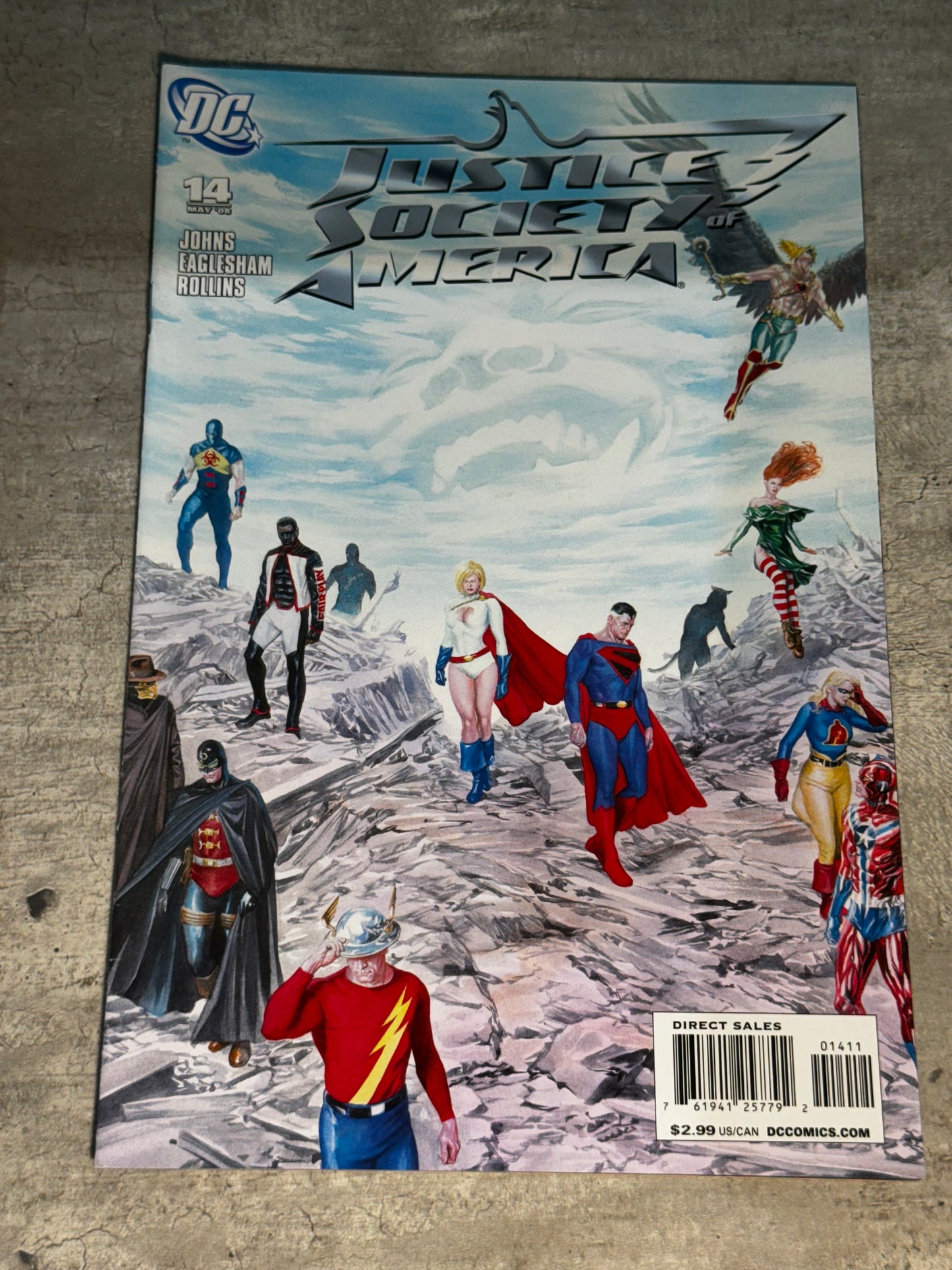 2008 - DC Comics - Justice Society of America, Vol. 3 #14 Var. A - NM - Eng 1