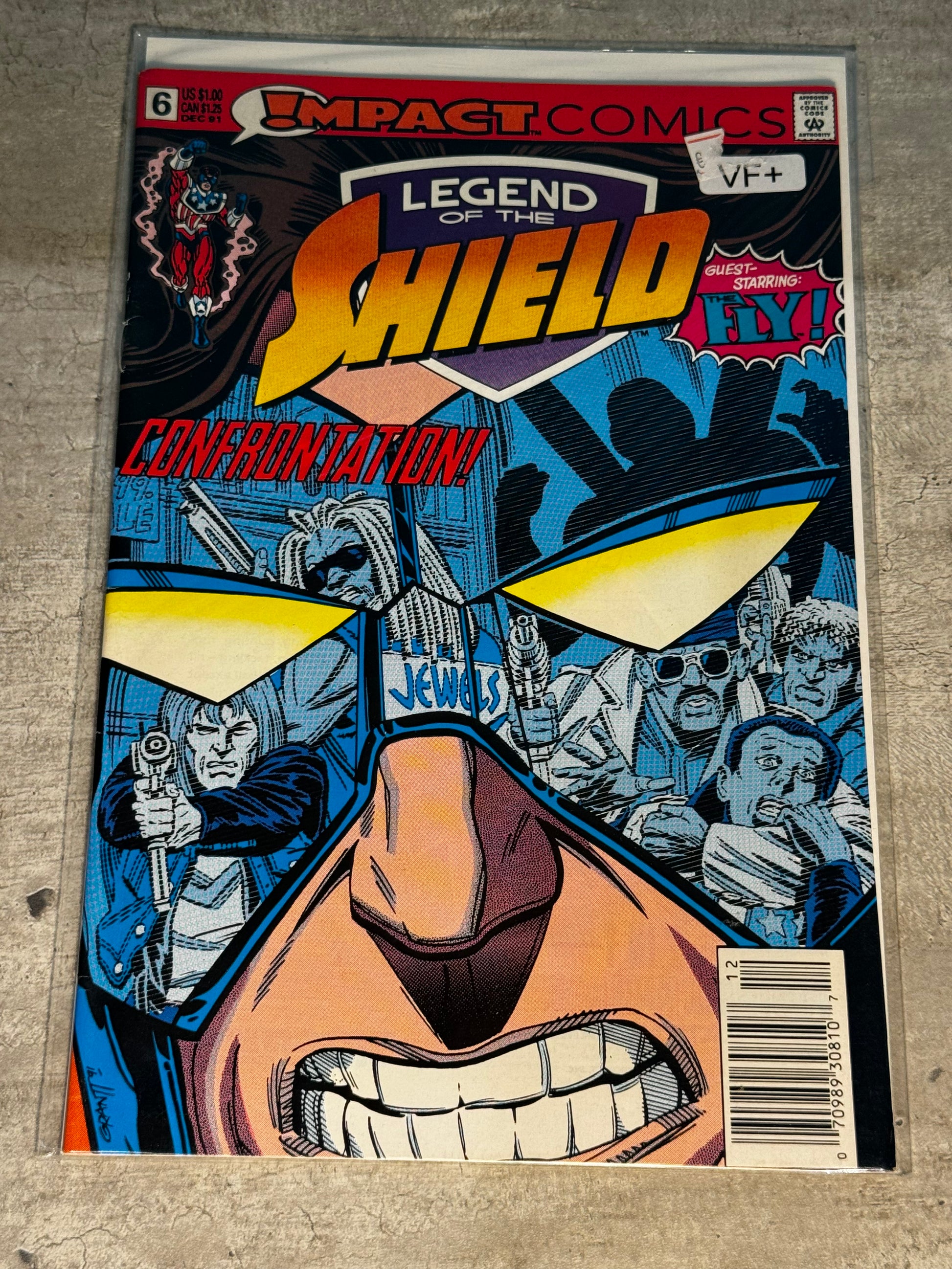 1991 - DC Comics - Legend of the Shield #6 Var. B - NM- - Eng 1