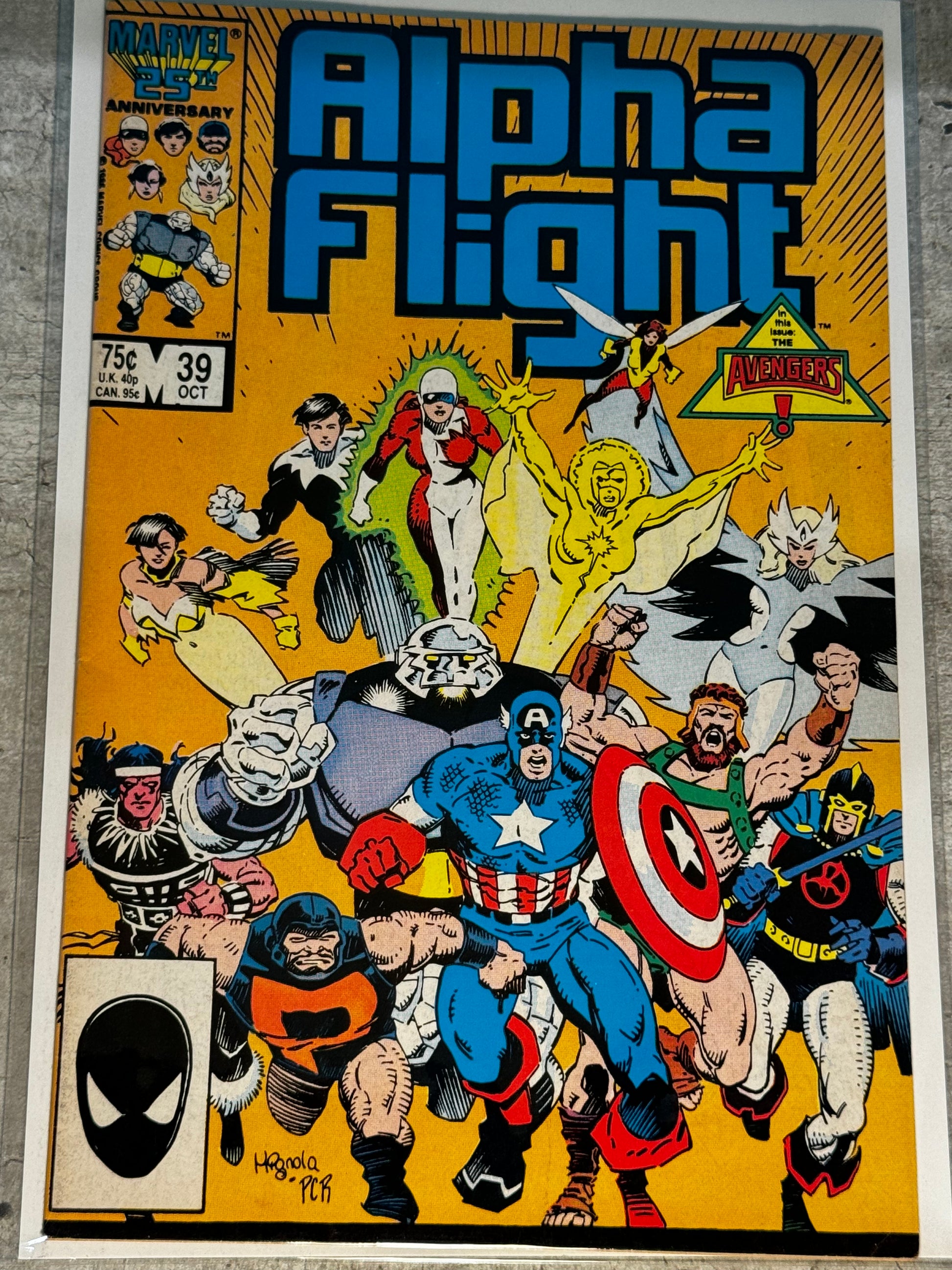 1986 - Marvel Comics - Alpha Flight, Vol. 1 #39 Var. A - VF/NM - Eng 1