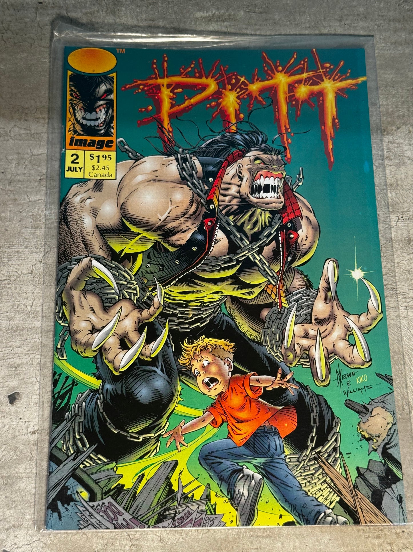 1993 - Image Comics - Pitt #2 Var. A - NM+ - Eng 1