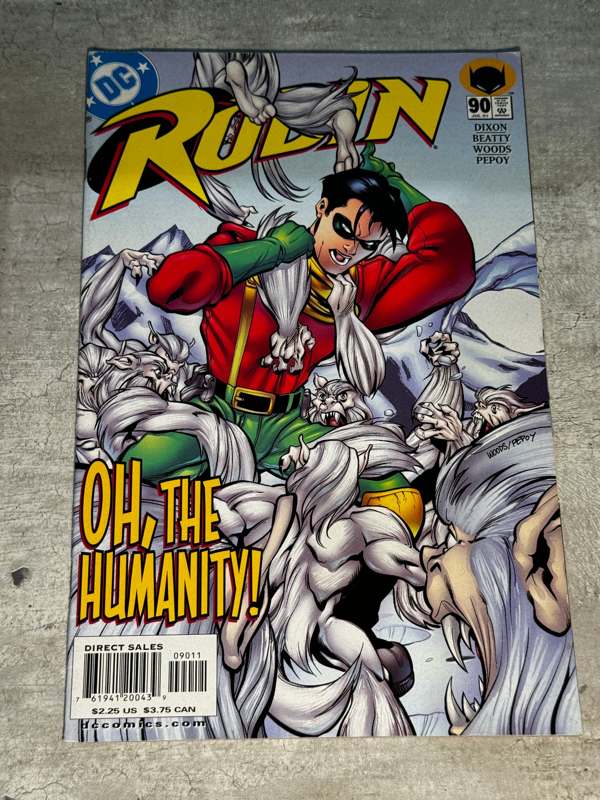 2001 - DC Comics - Robin, Vol. 2 #90 Var. A - NM+ - Eng 1