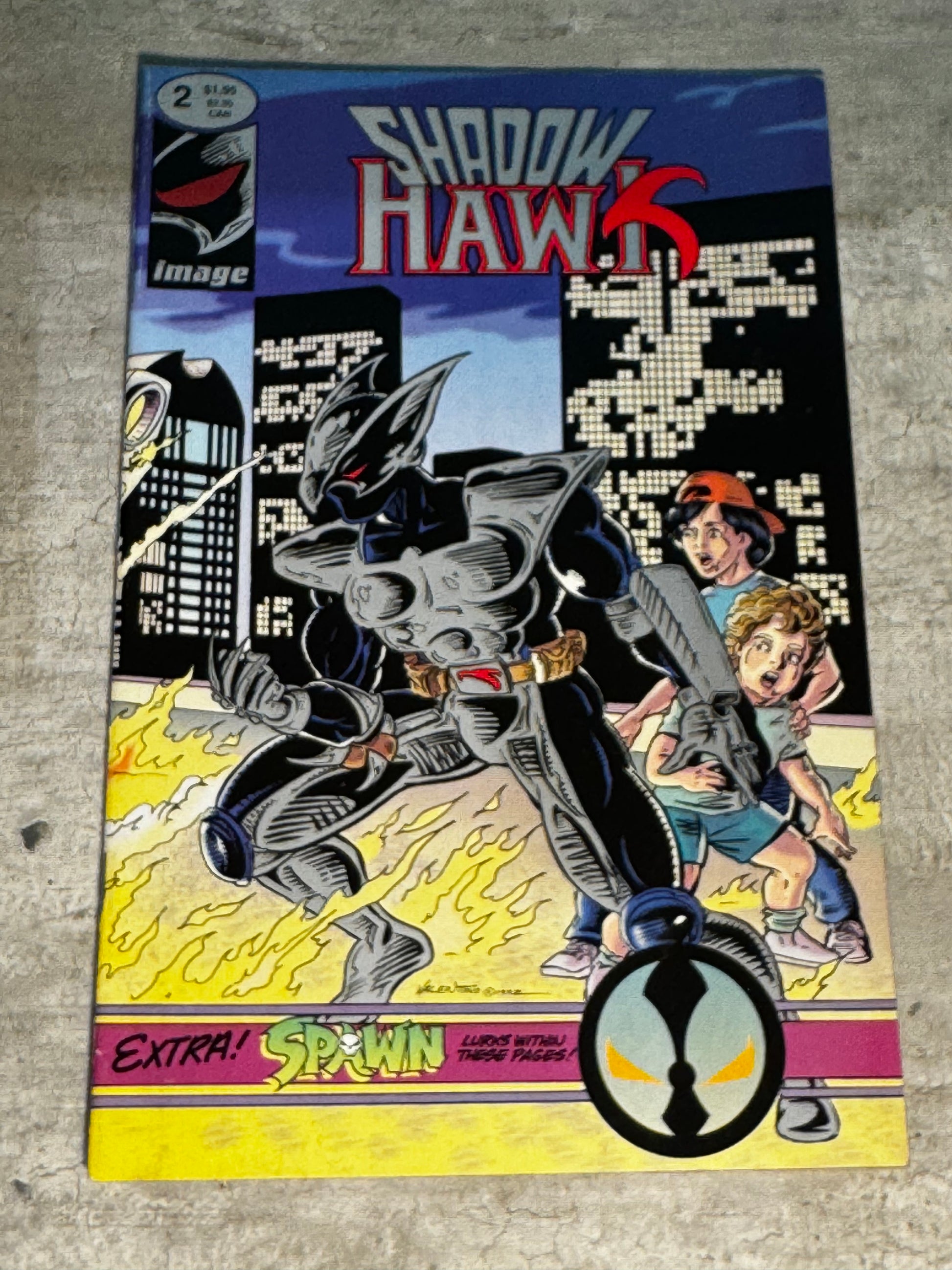 1992 - Image Comics - Shadowhawk, Vol. 1 #2 Var. C - NM - Eng 1