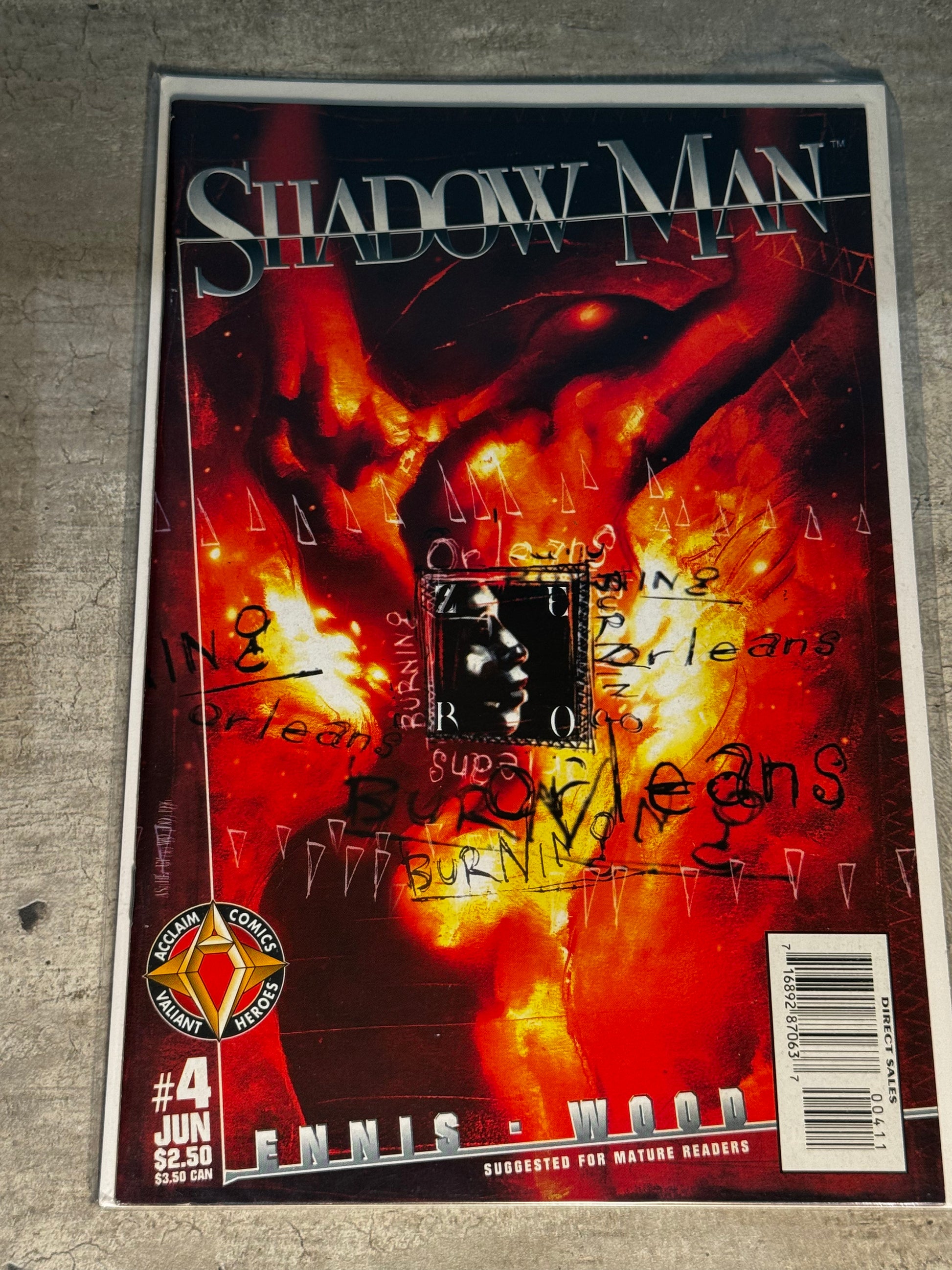 1997 - Acclaim Comics - Shadowman, Vol. 2 #4 - NM+ - Eng 1