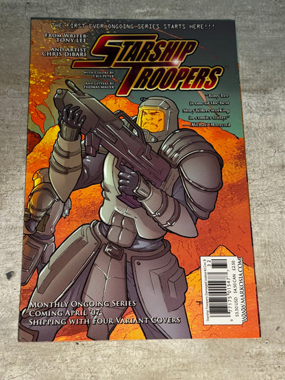 2007 - Markosia - Starship Troopers: Damaged Justice #2 Var. B - NM+ - Eng 2