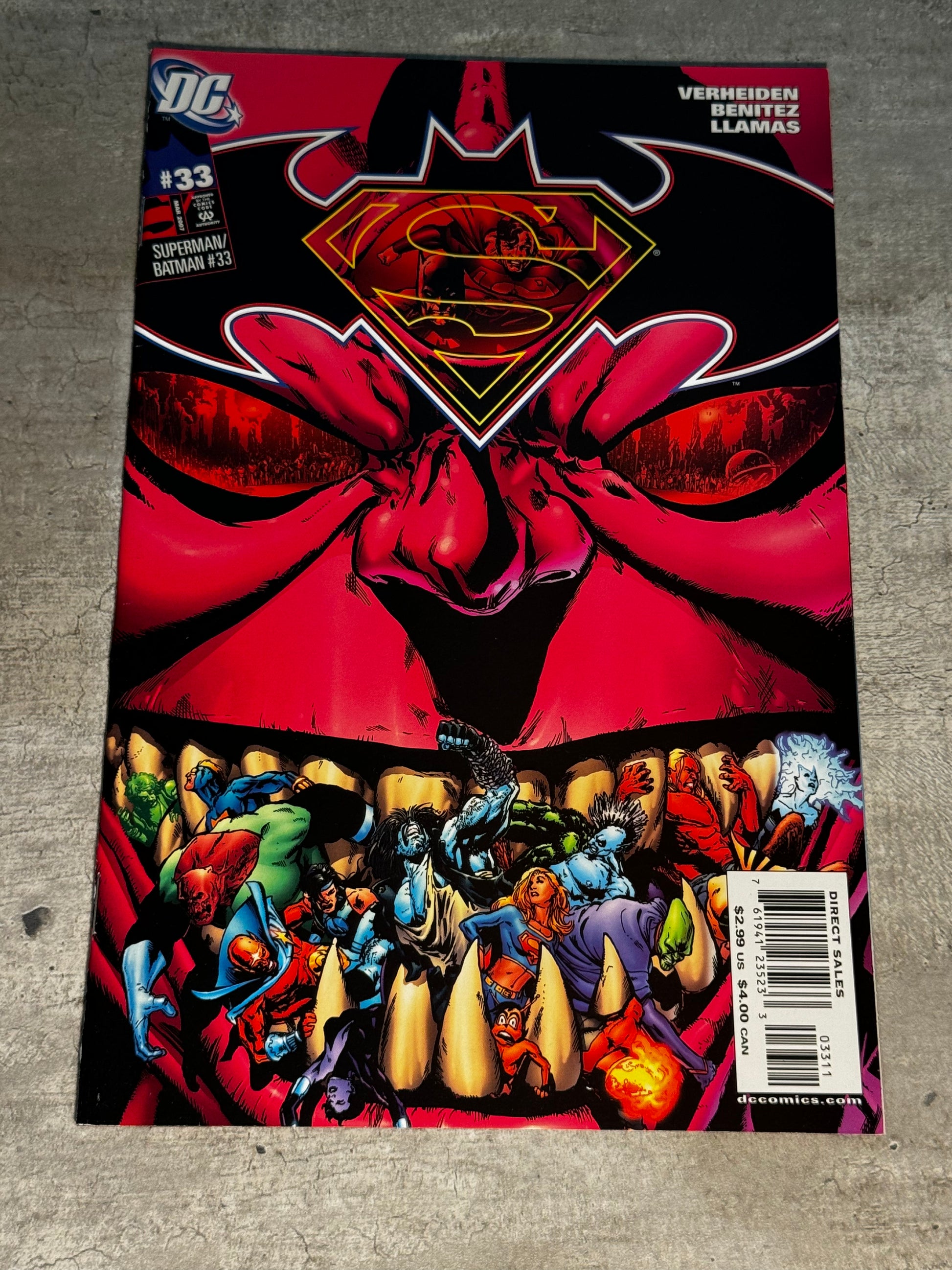 2007 - DC Comics - Superman / Batman #33 Var. A - NM+ - Eng 1