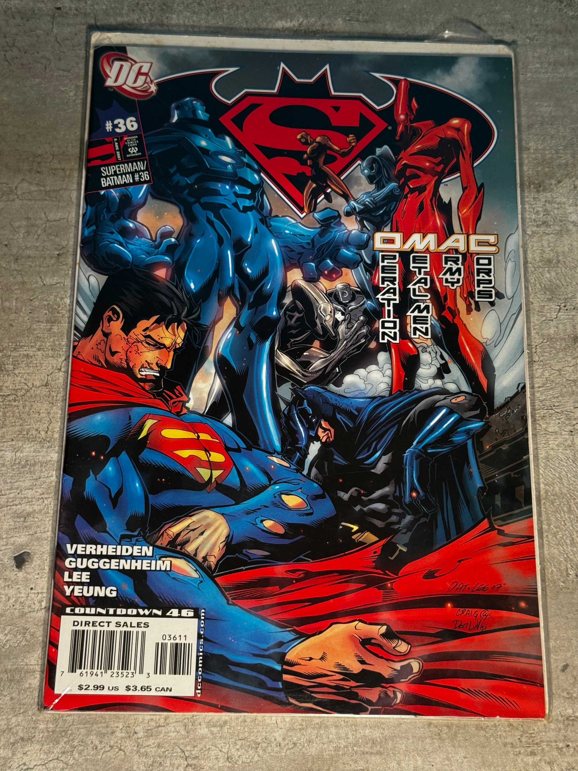 2007 - DC Comics - Superman / Batman #36 Var. A - NM+ - Eng 1