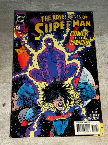 1994 - DC Comics - The Adventures of Superman #512 Var. A - NM+ - Eng 1