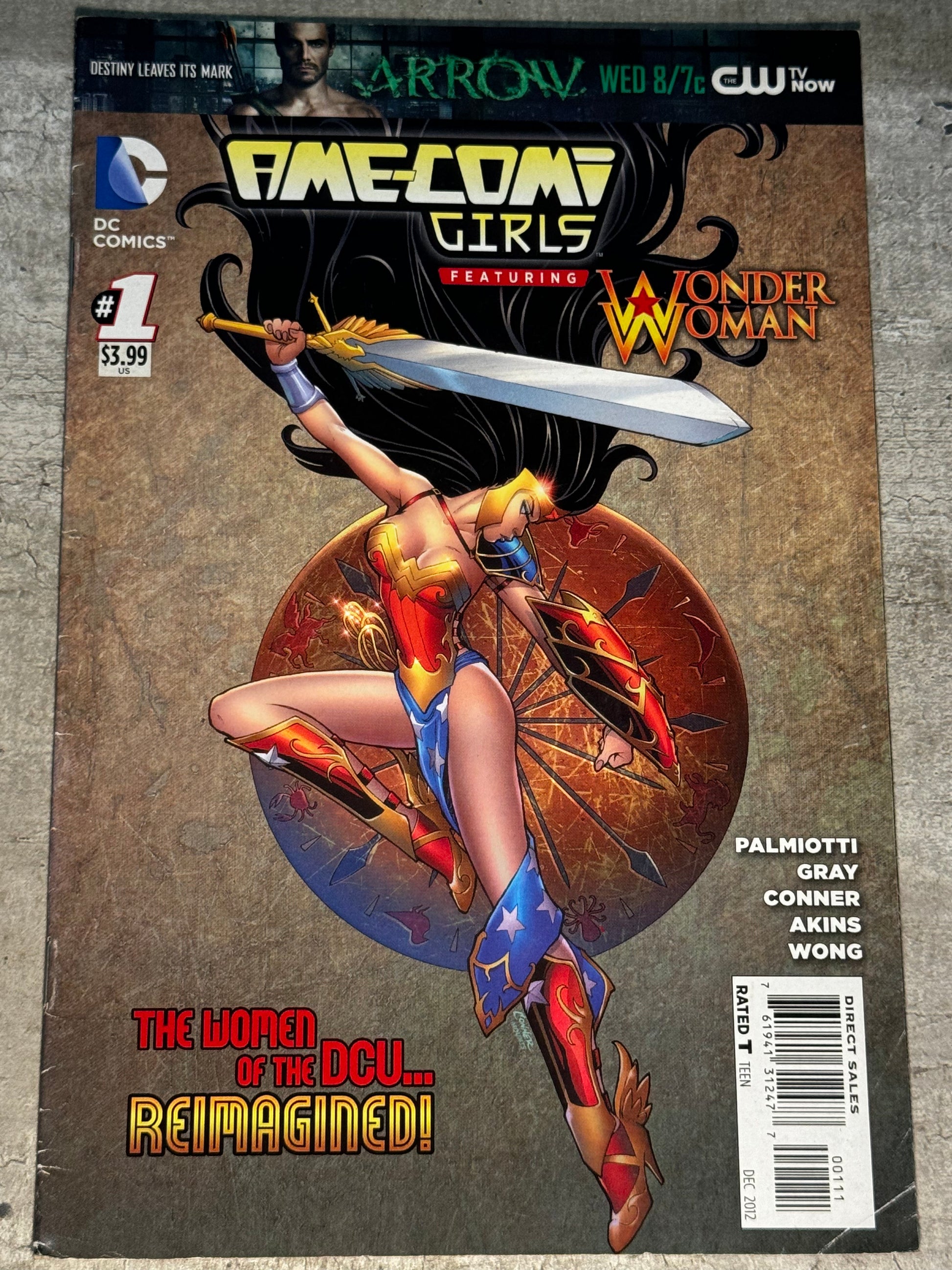 2012 - DC Comics - Ame-Comi Girls, Vol. 1 #1 Var. A - VF+ - Eng 1