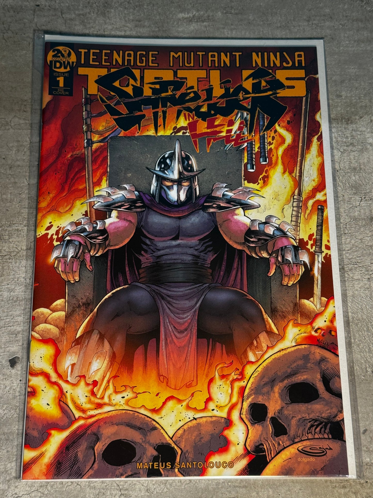 2023 - IDW Publishing - Teenage Mutant Ninja Turtles: Shredder In Hell #1 Var. K - NM+ - Eng 1